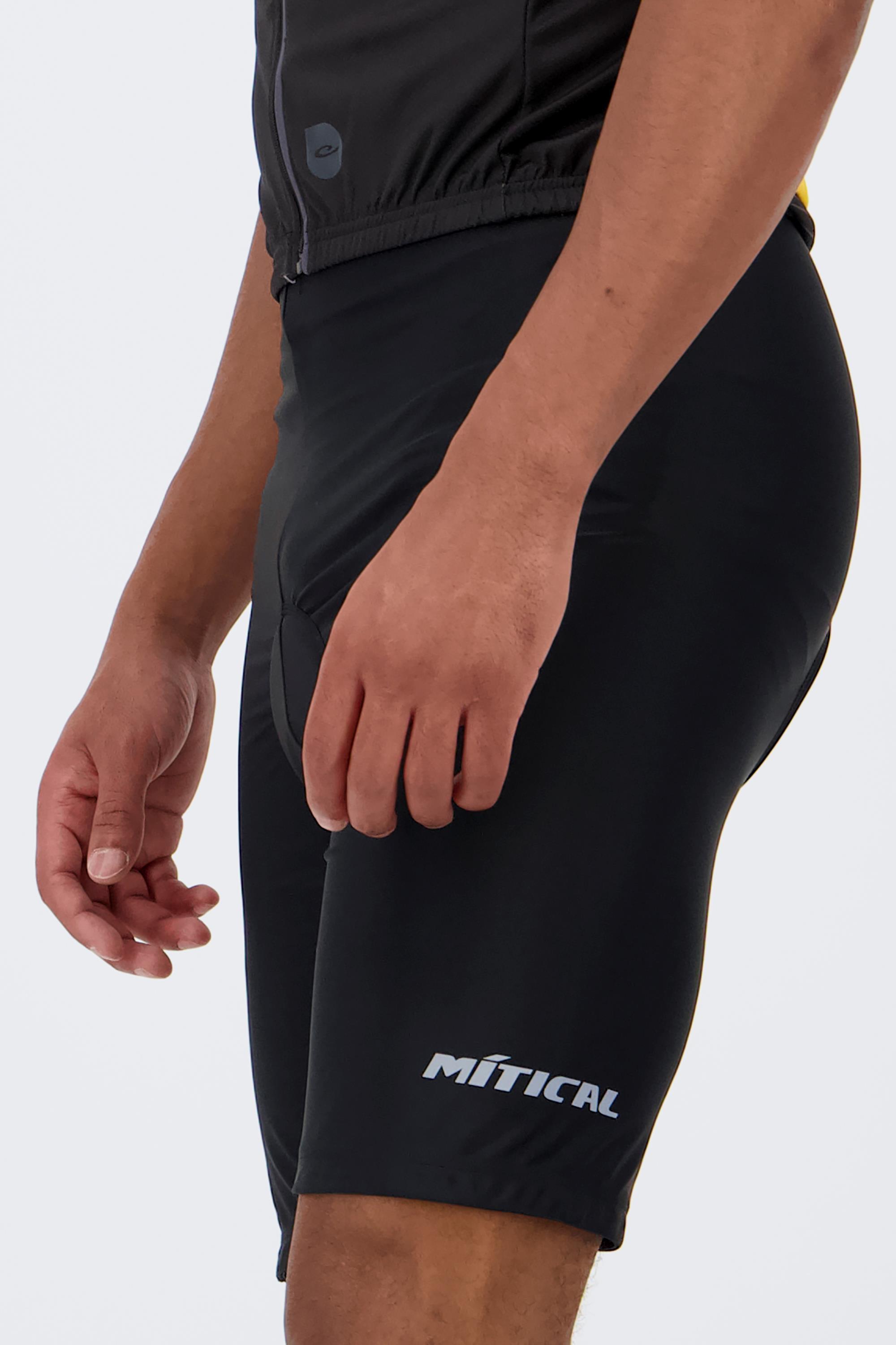 Mitical Mítical Plata Negro Culotte Ciclismo Hombre Talla L