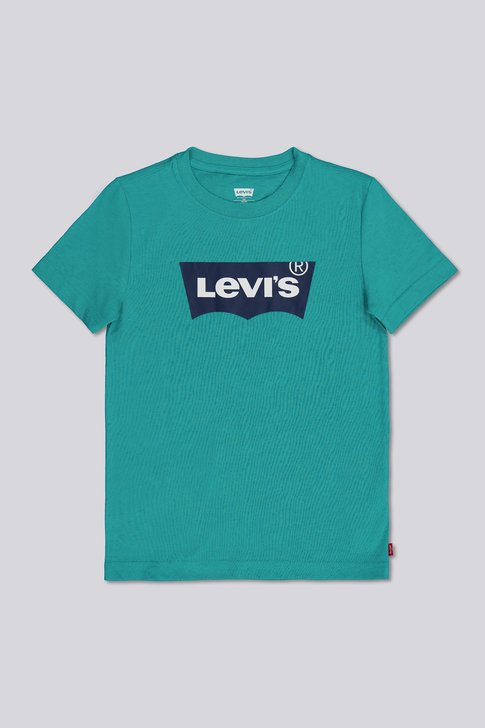 Camiseta Levi's - Verde - Camiseta Algodón Niño