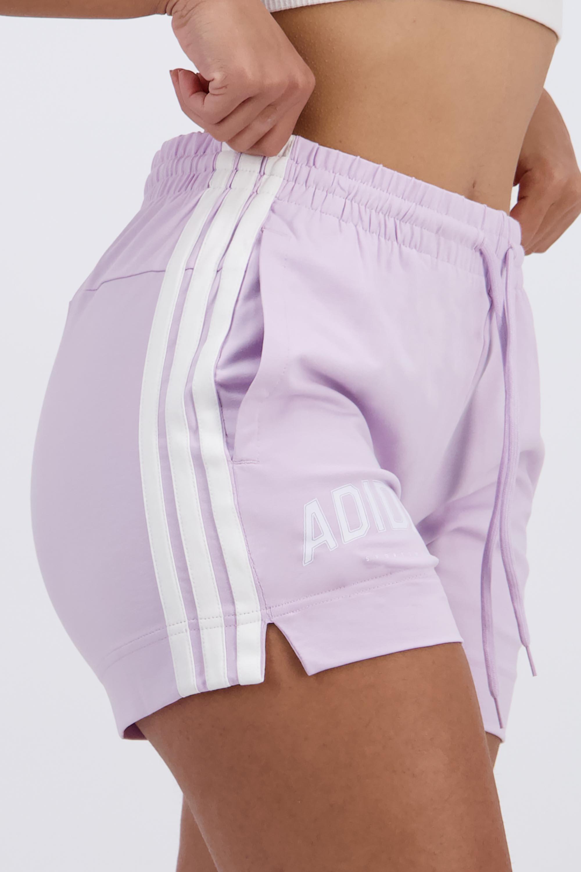 adidas Collegiate - Malva - Pantalón Corto Mujer talla XS