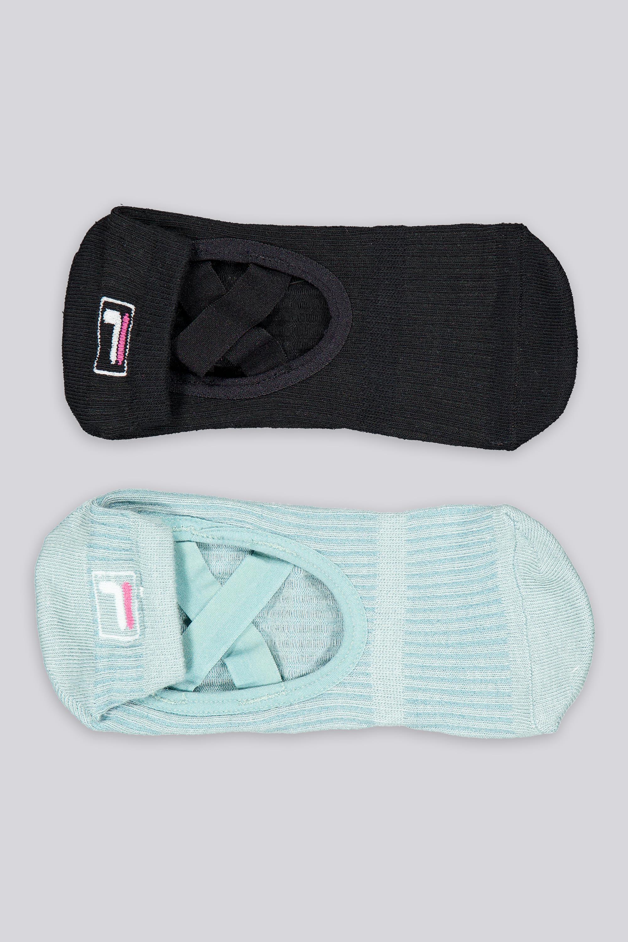 Calcetines Fila - Negro - Calcetines Fitness Mujer talla
