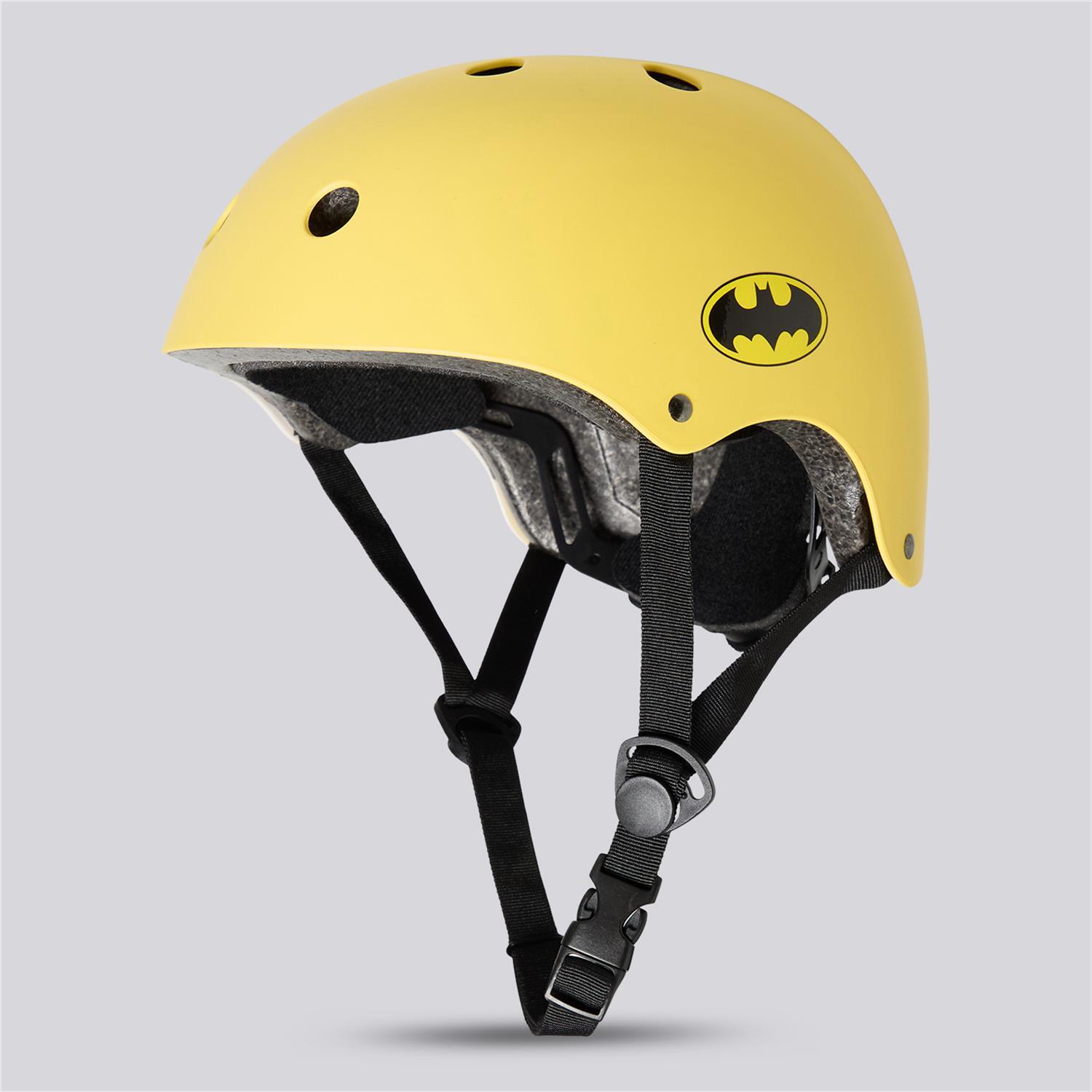 Casco Skate Batman - Amarillo - Niño DC Comics talla M