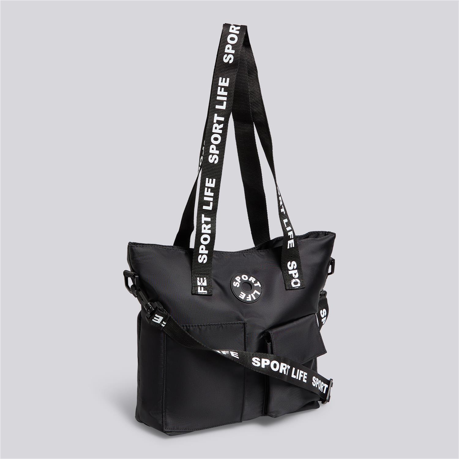 Bolso Tote Silver - Negro - Bolso Tote talla T.U.