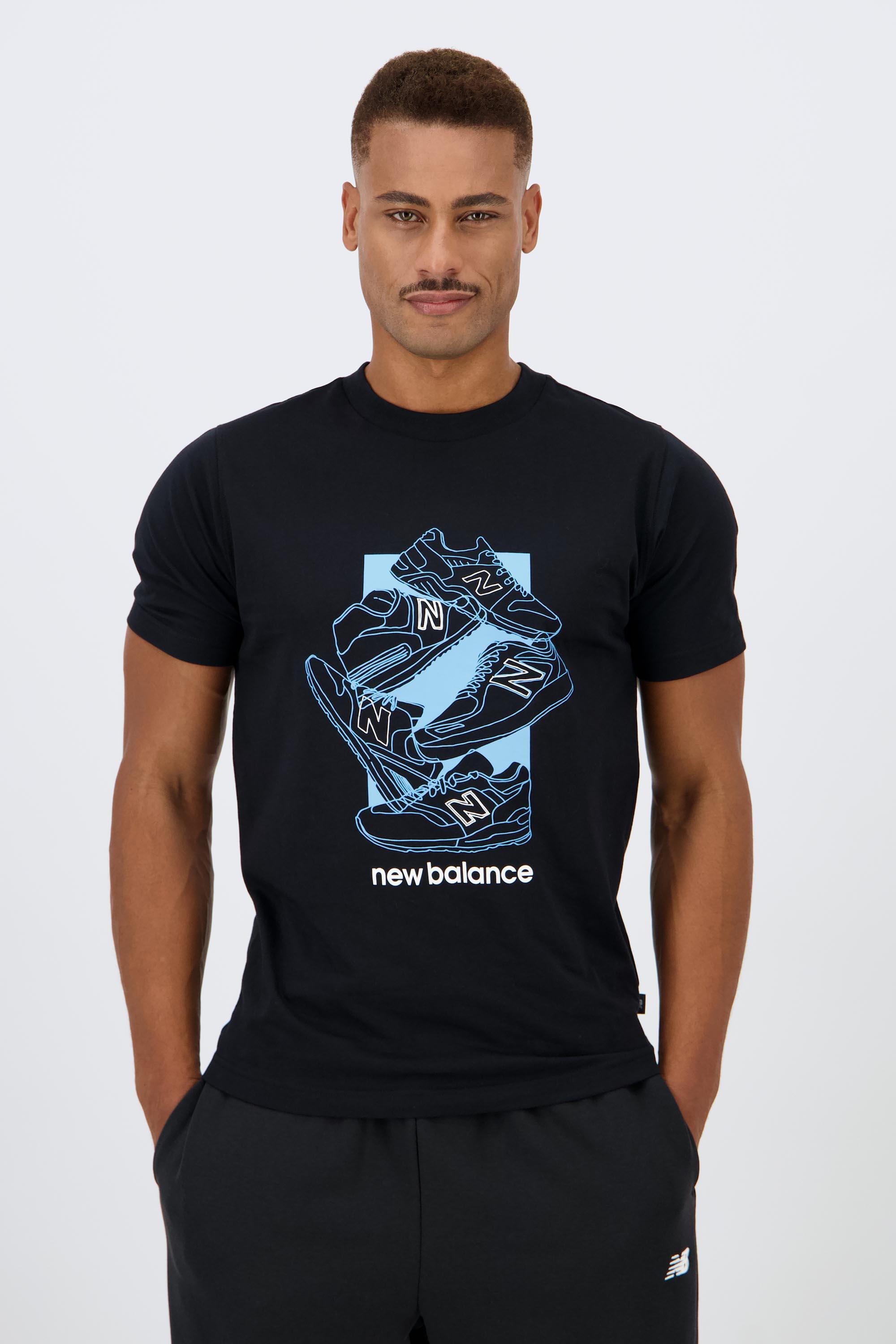 Trainers - Negro - Camiseta Hombre talla