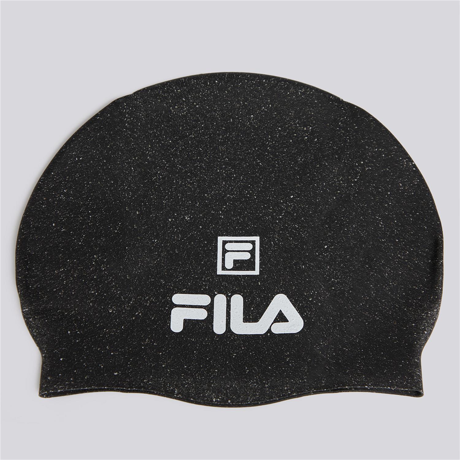 Gorro Fila - Negro - Gorro Natación Silicona talla UNICA