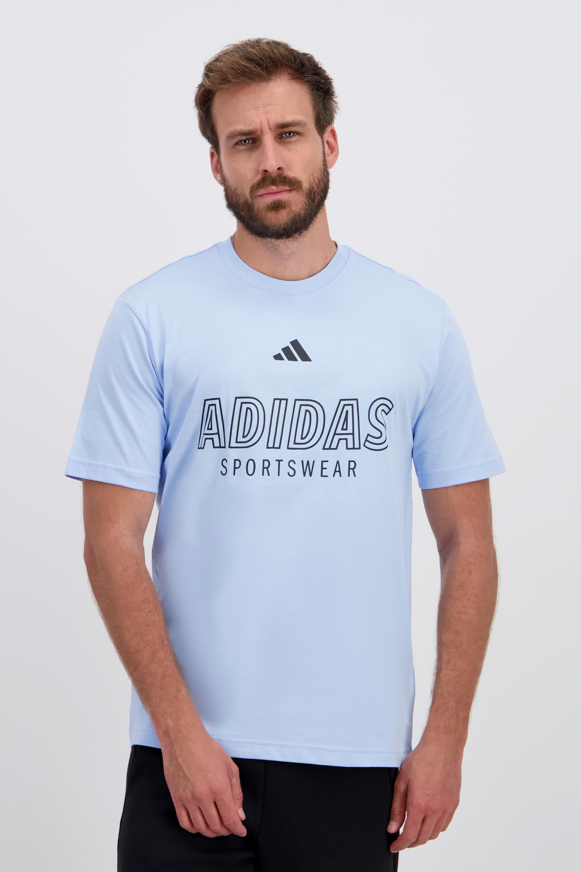 adidas Tiro - Azul - Camiseta Manga Corta Hombre talla XS