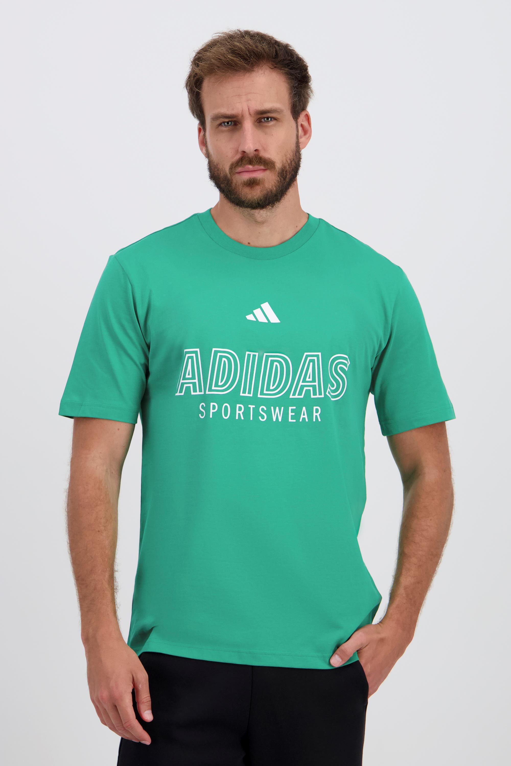 adidas Tiro - Verde - Camiseta Manga Corta Hombre talla XS