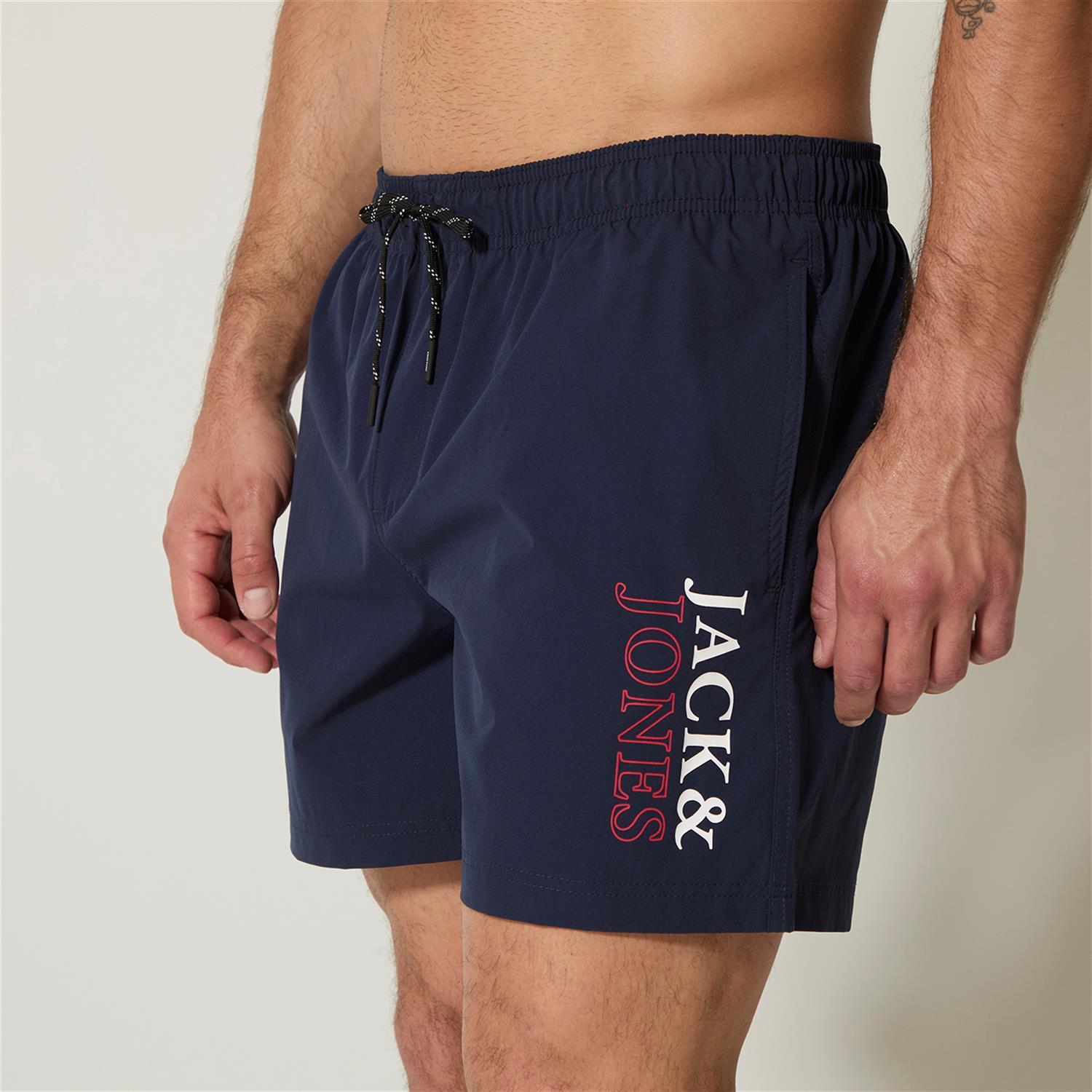 Jack & Jones Linear - Azul - Calções Banho Homem tamanho S