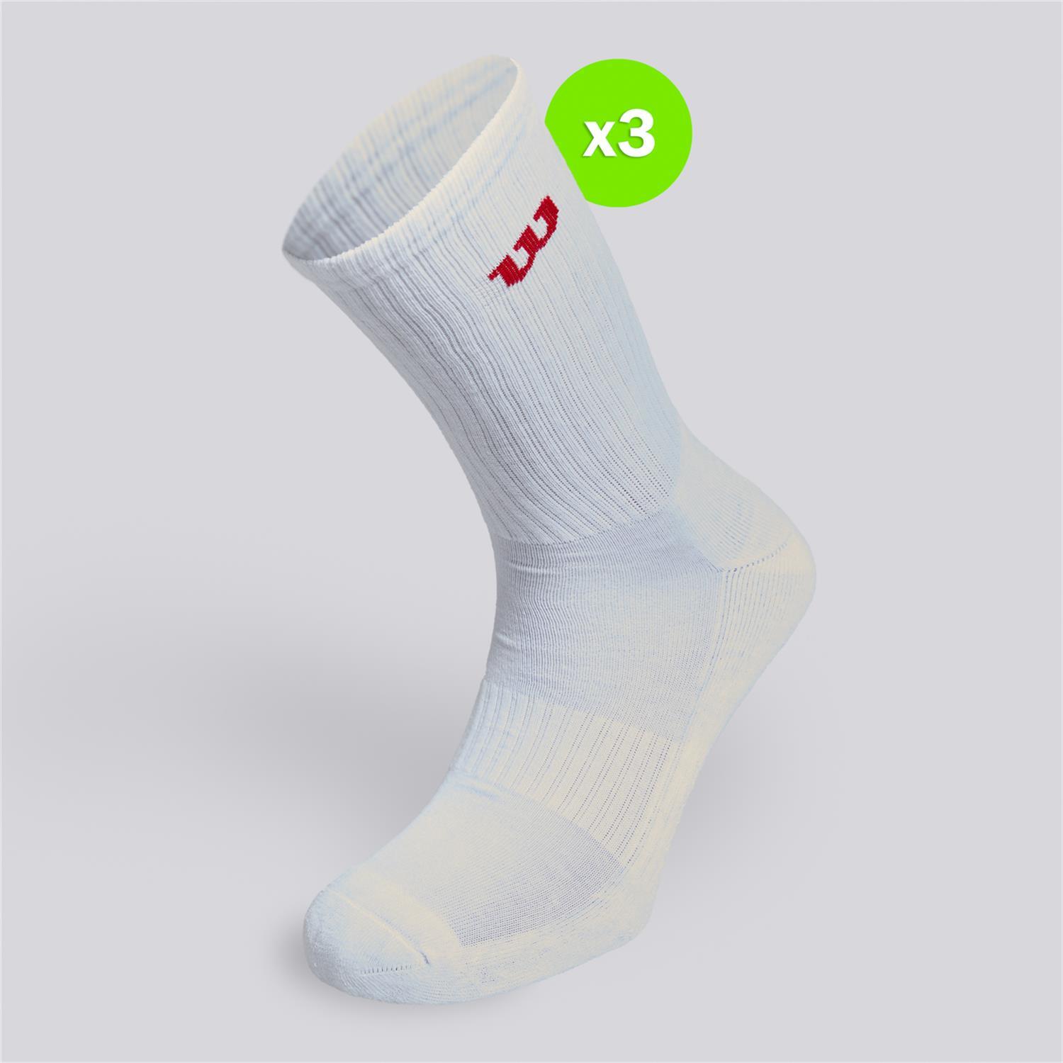 Calcetines Wilson - Blanco - Calcetines Pádel talla M