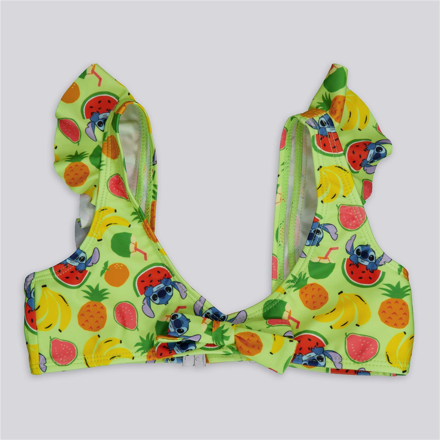 Top Bikini Stitch - Lima - Top Bikini Niña Disney talla 4