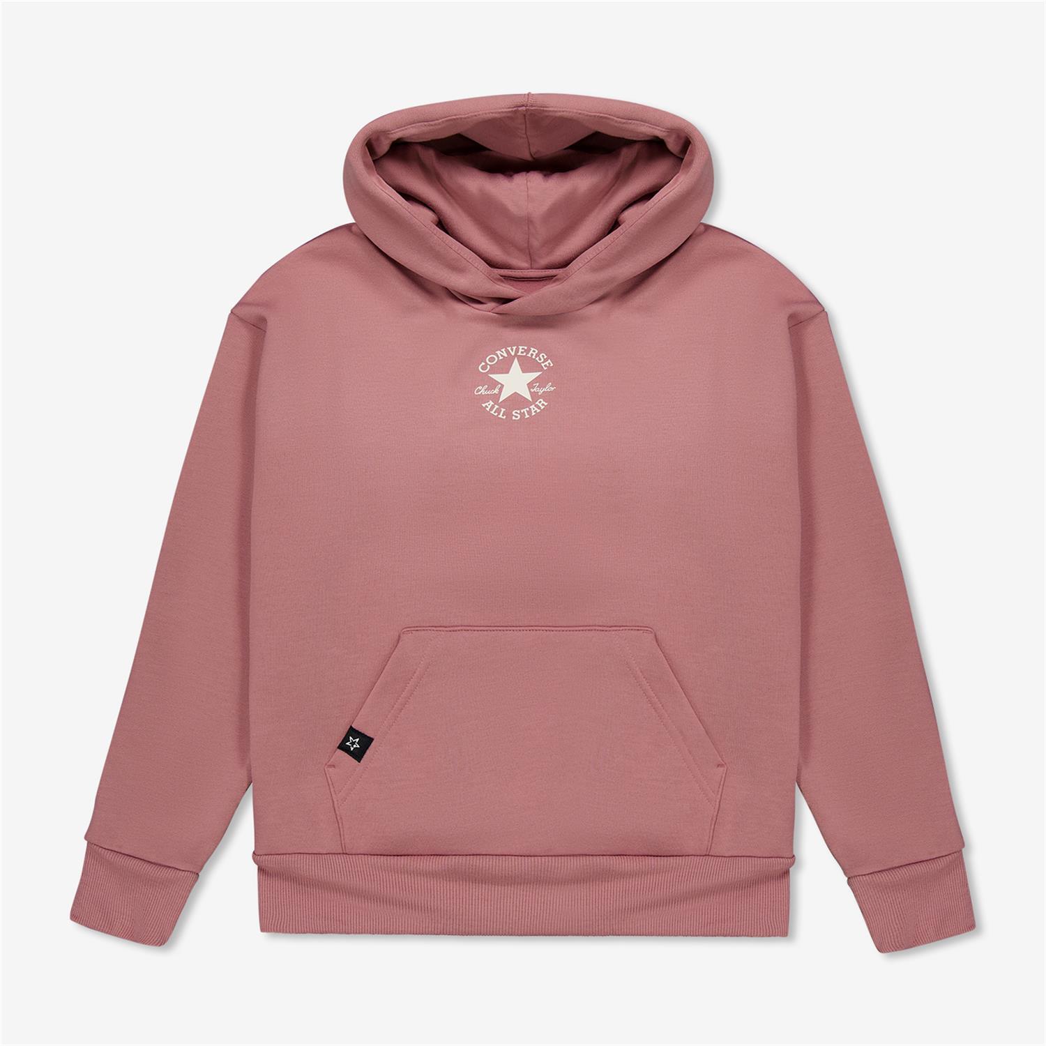 Converse Chuck - Rosa - Sudadera Capucha Niña talla 16