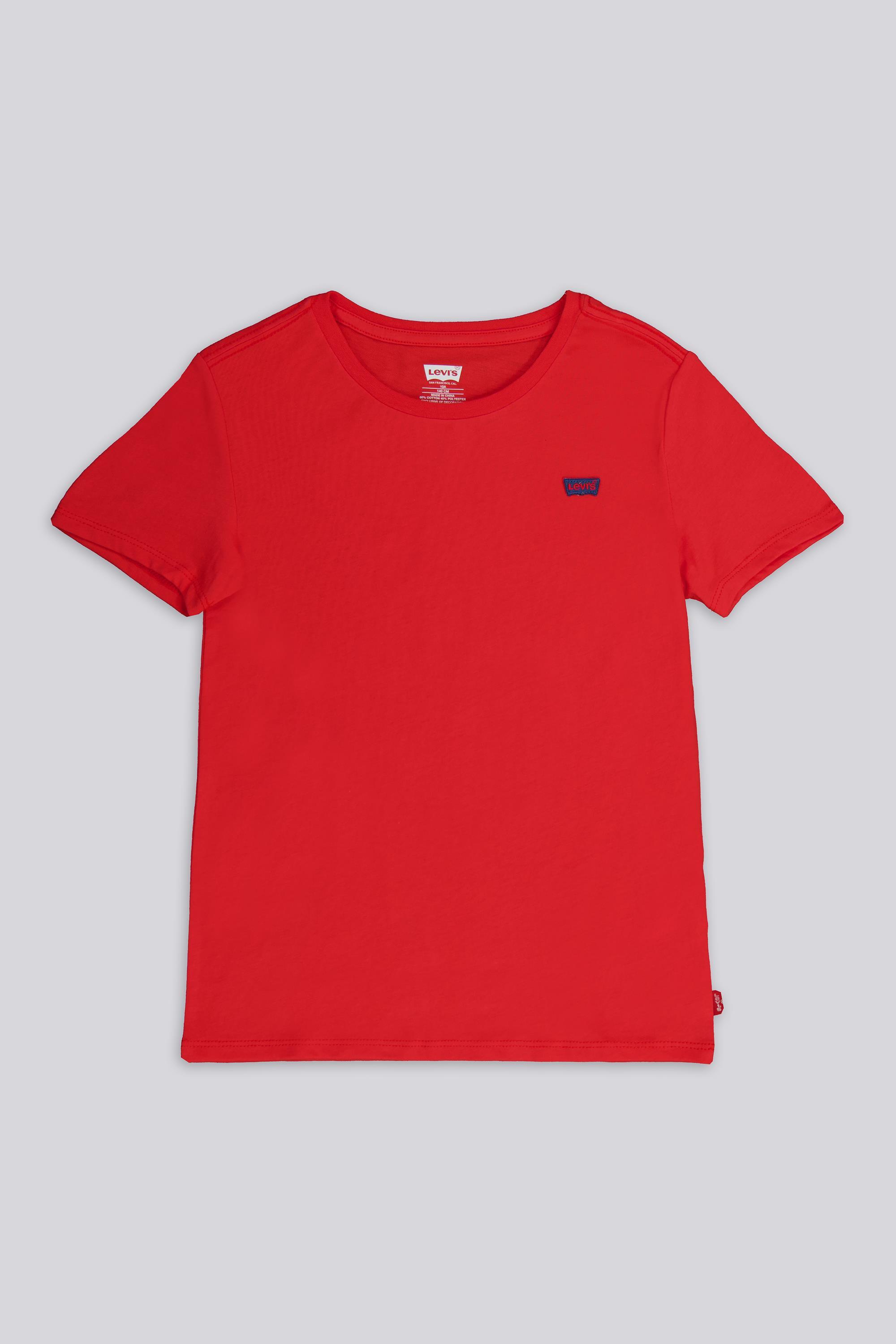 Levi's - Vermelho - T-shirt Algodão Rapariga tamanho 13
