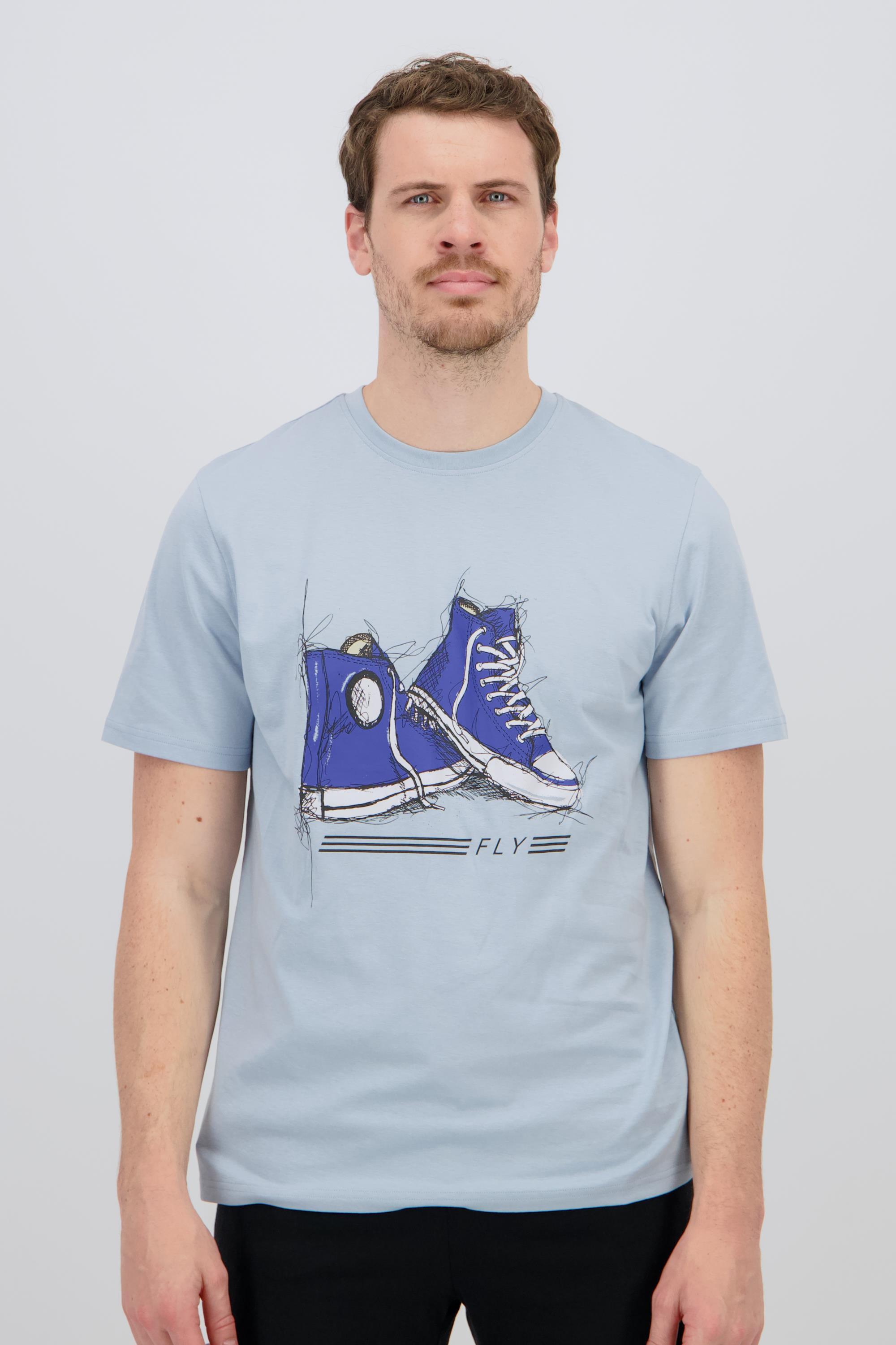 Camiseta Silver - Azul - Camiseta Algodón Hombre talla S