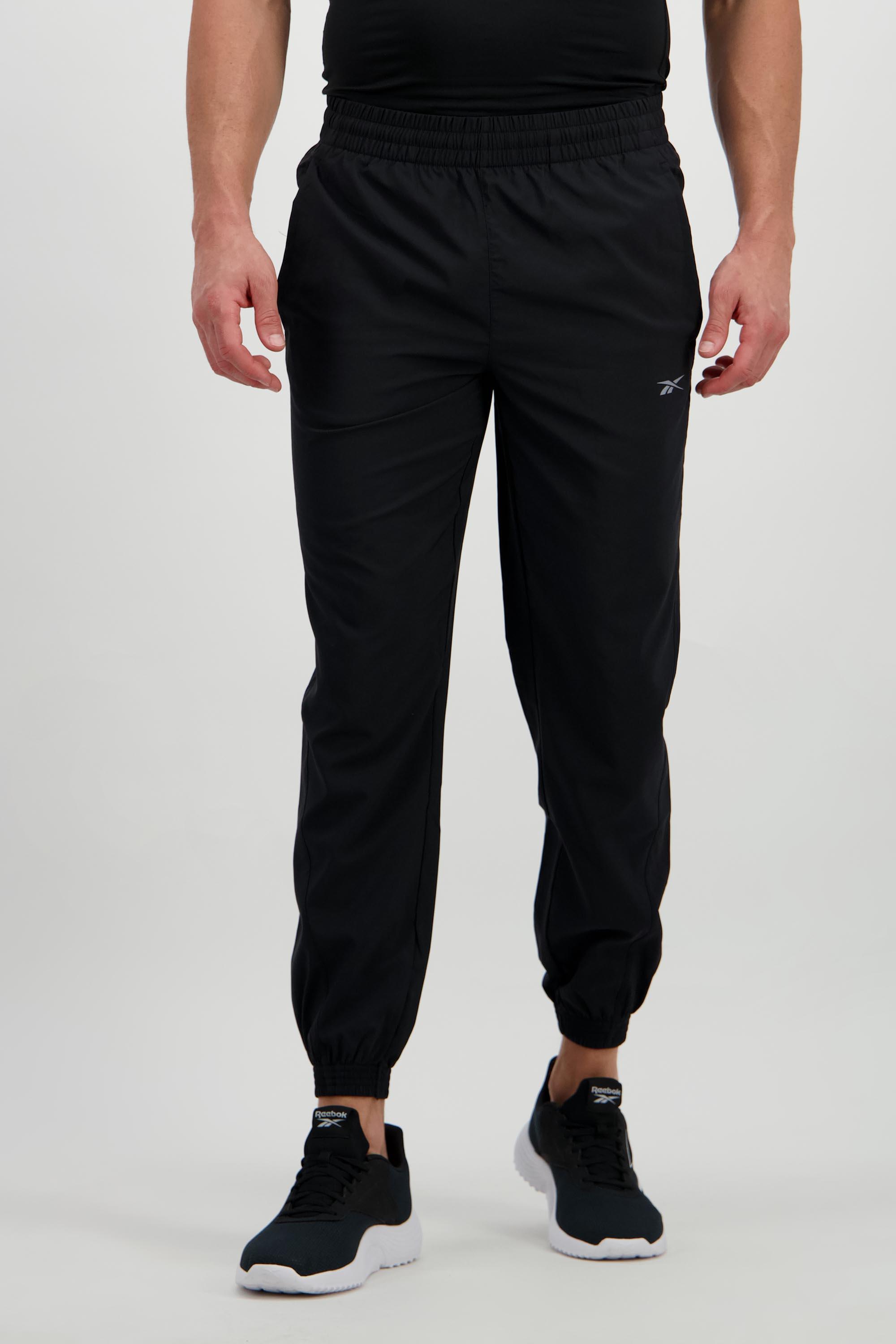 Pantalón Reebok - Negro - Pantalón Puño Hombre talla XL