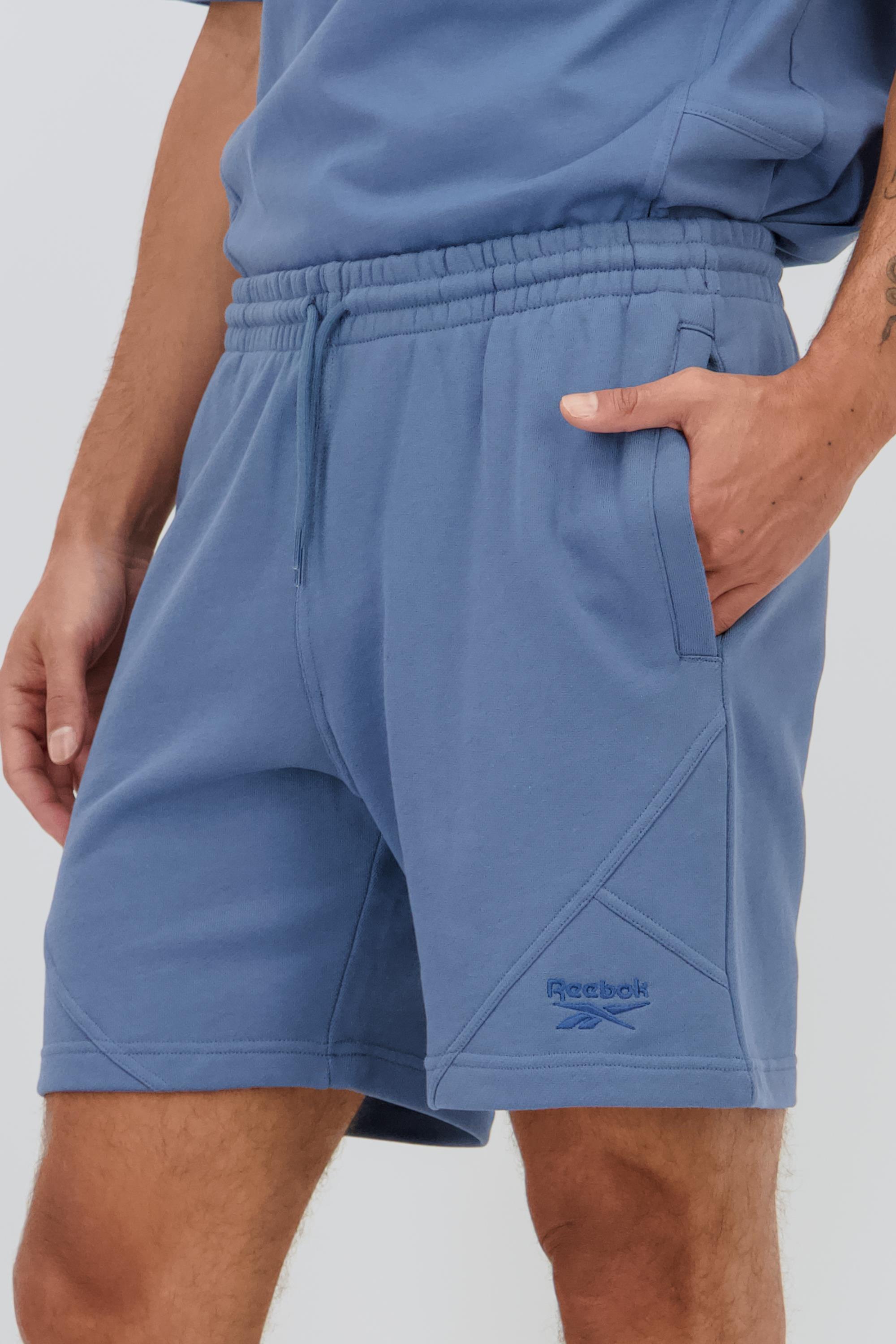 Reebok Small Vector - Gris - Pantalón Corto Hombre talla M