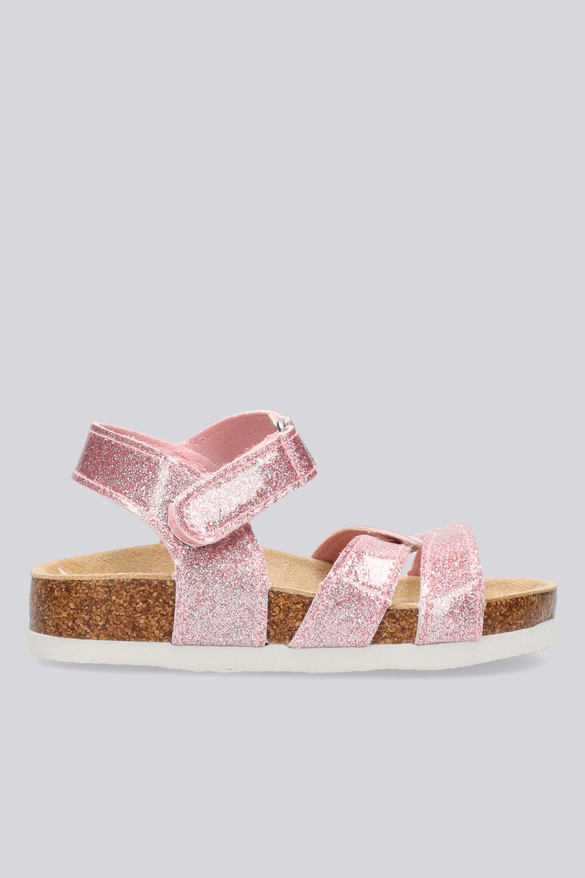 Silver Chemal Rosa Sandalias Pala Niña Sprinter