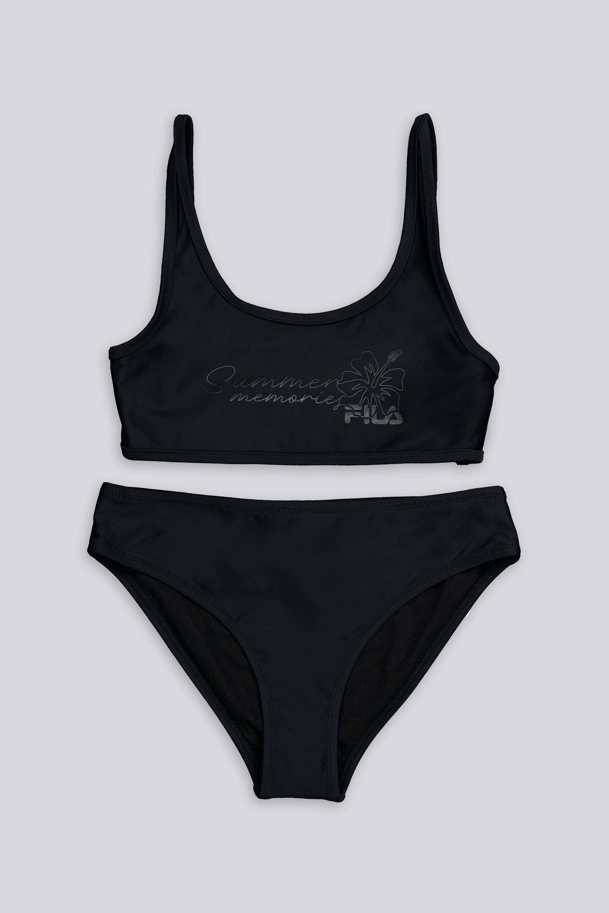 Bikini Fila - Negro - Bikini Niña