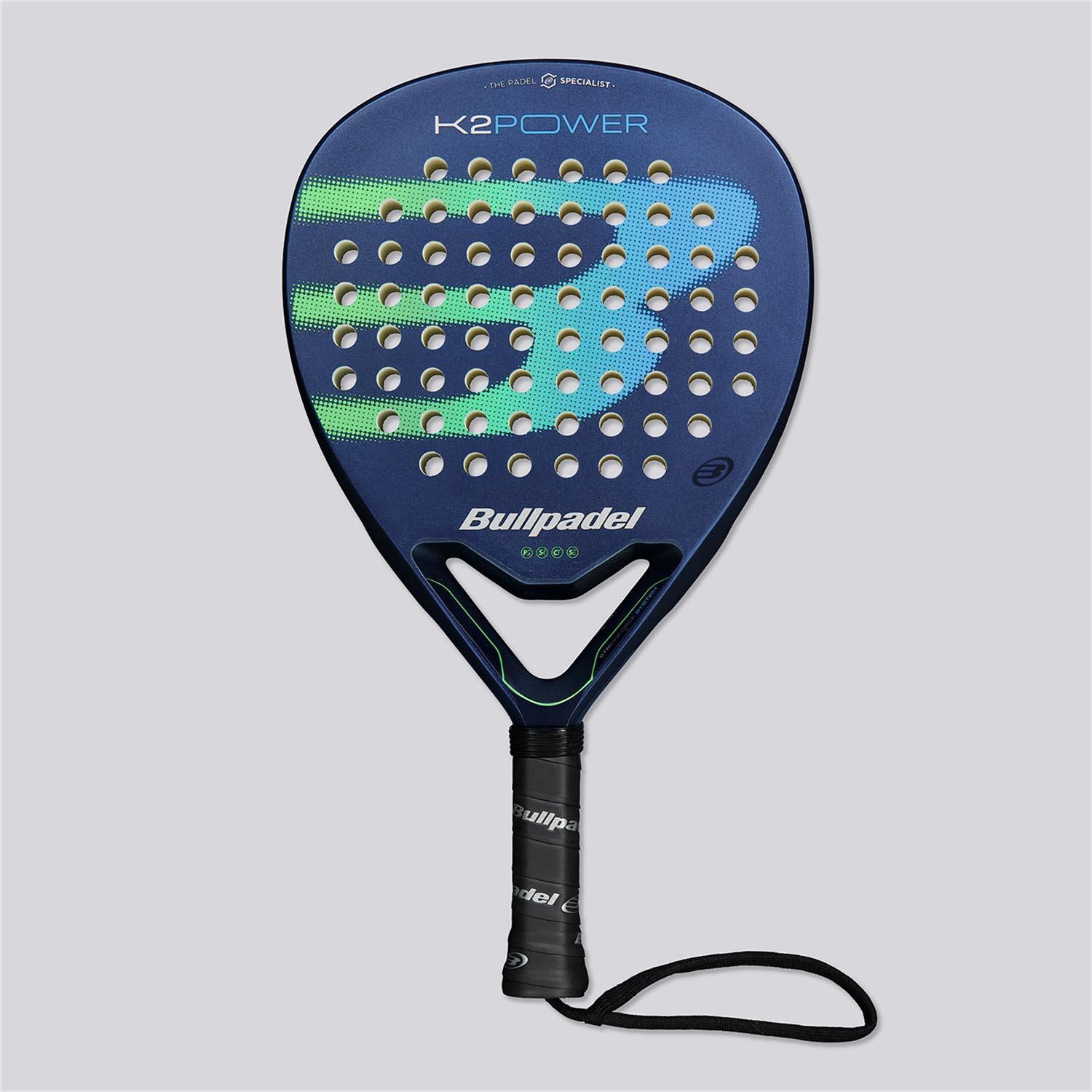 Bullpadel K2 Power 25 - Azul - Pala Pádel talla T.U.
