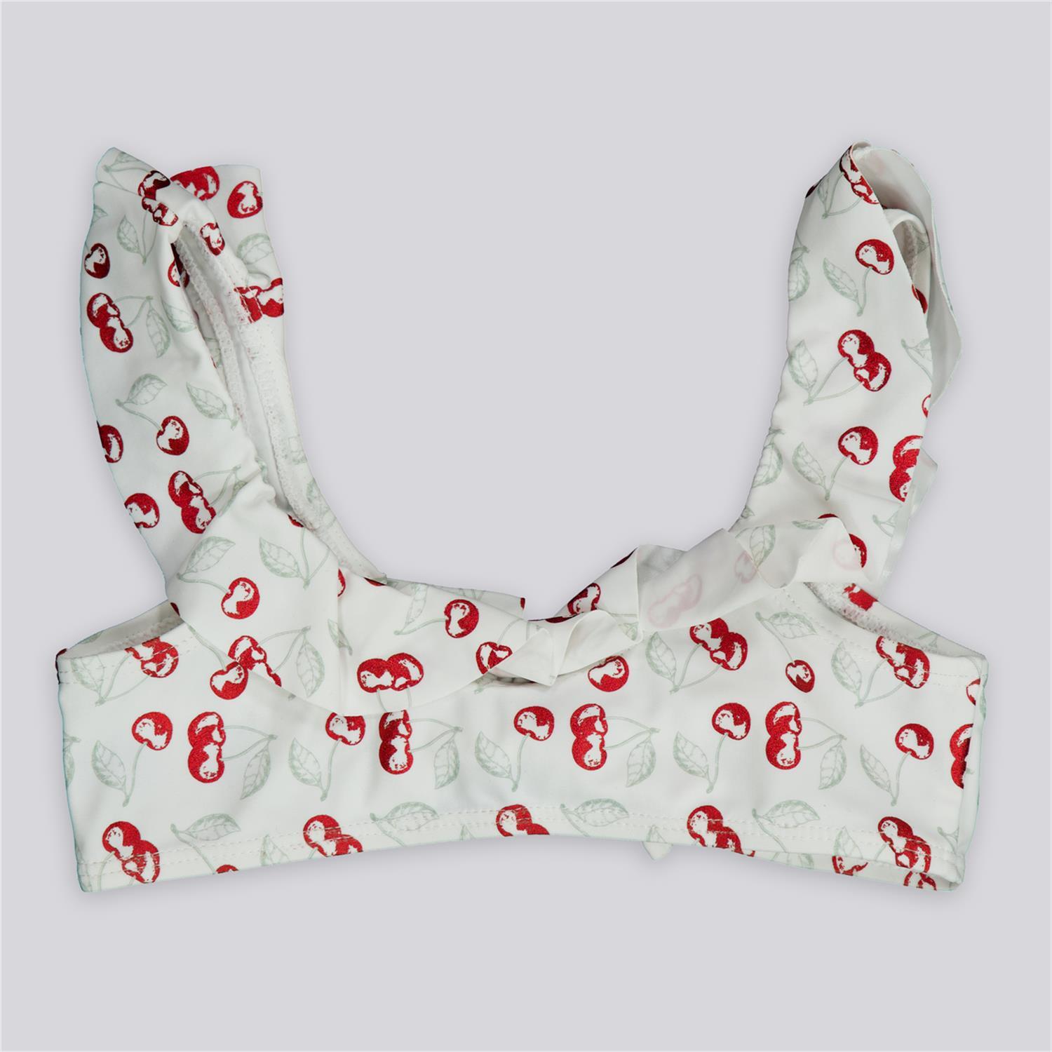 Top Bikini Up - Blanco - Top Bikini Triángulo Niña talla 4