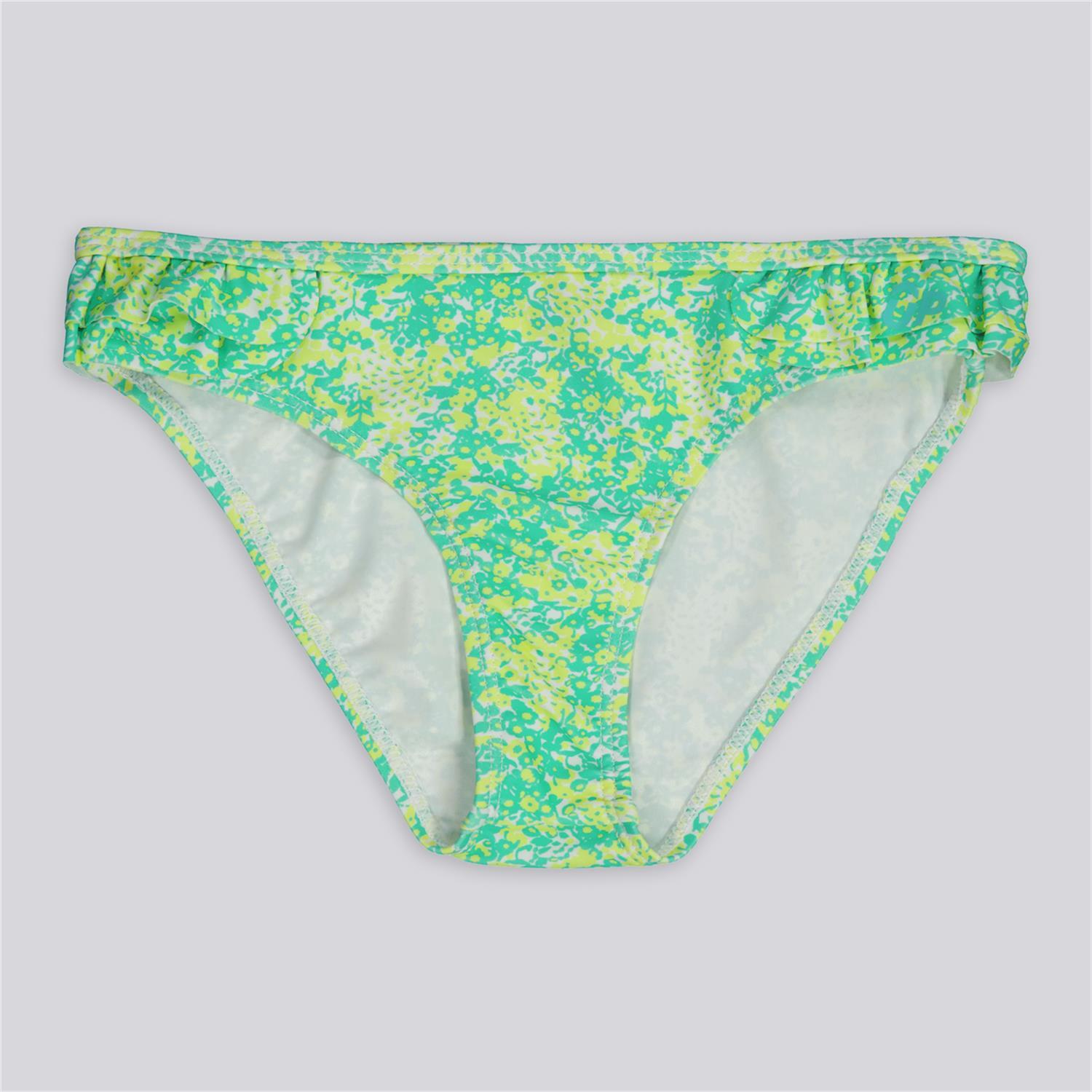 Braguita Bikini Up - Turquesa -Volantes Niña talla 2