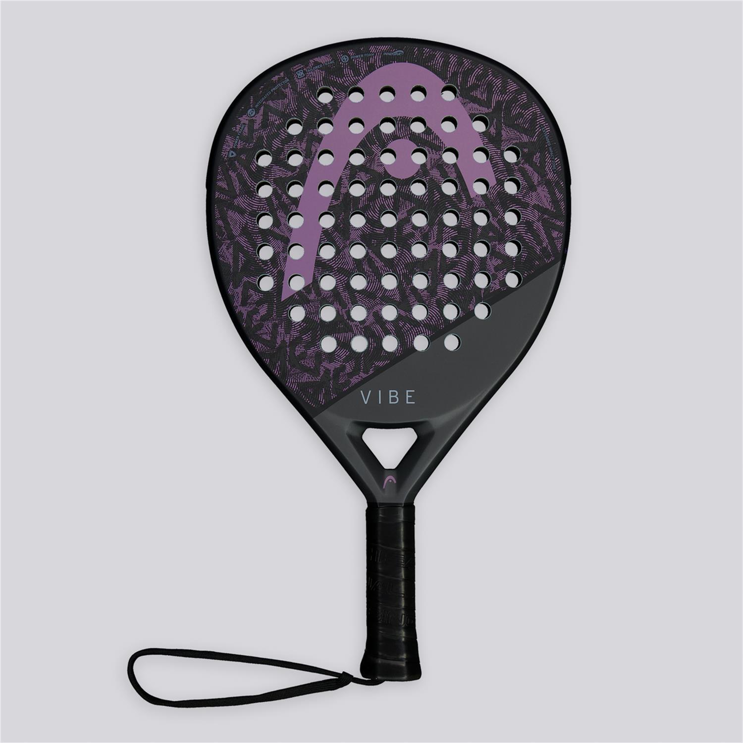 Head Vibe - Negro - Pala Pádel talla UNICA