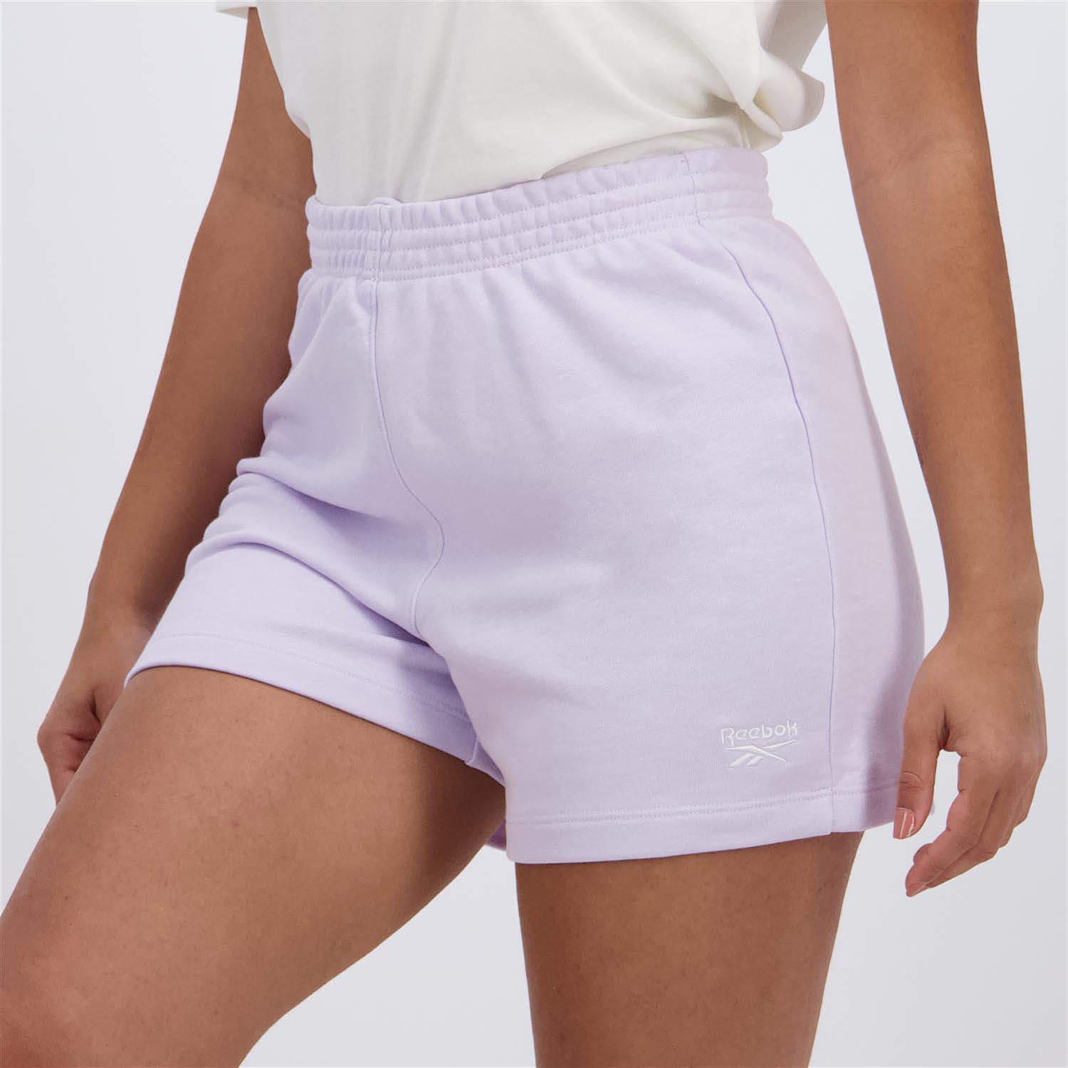 Pantalón Corto Reebok - Malva - Pantalón Mujer talla XS