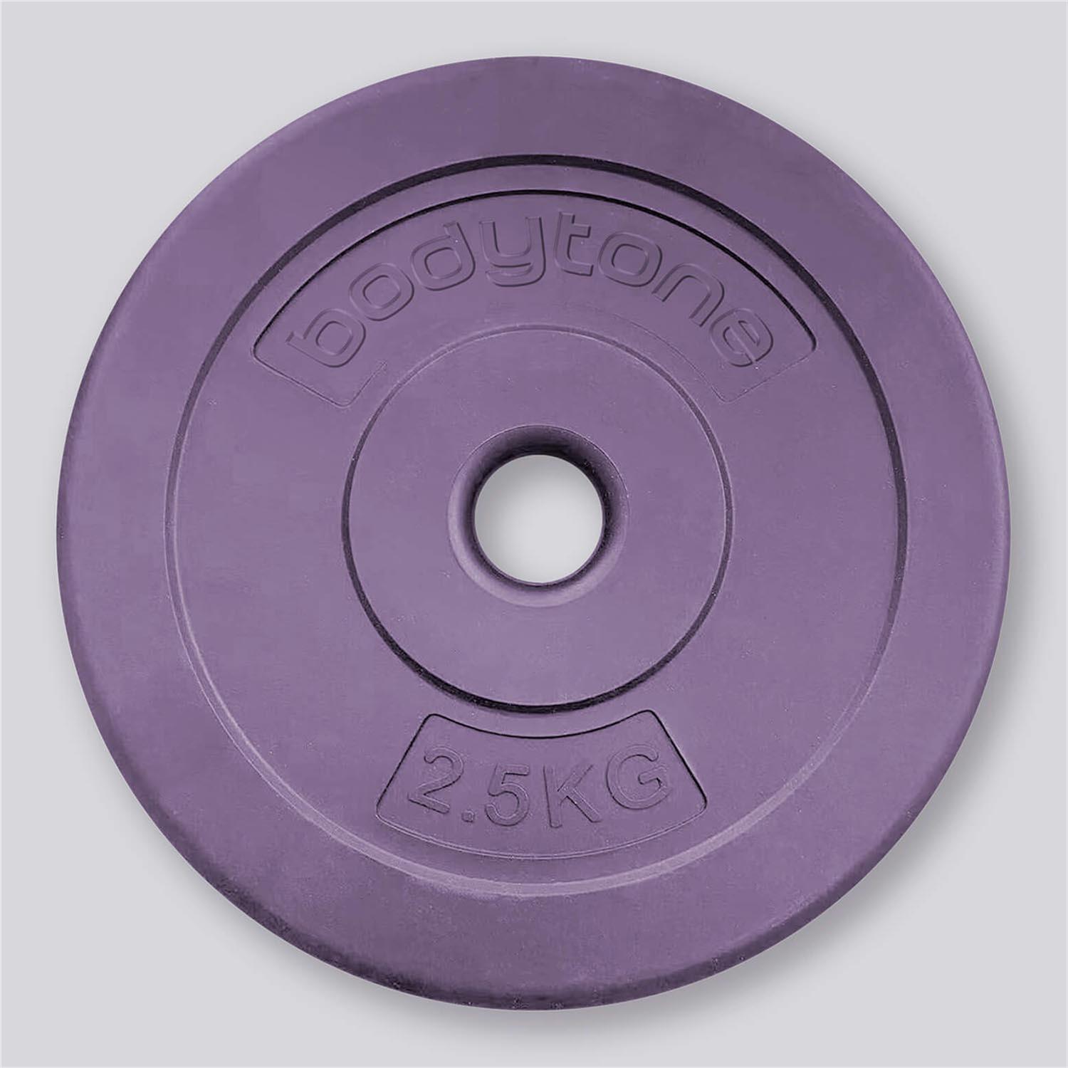 Disco Bodytone - Morado - Disco Pesa 2,50 Kg talla T.U.