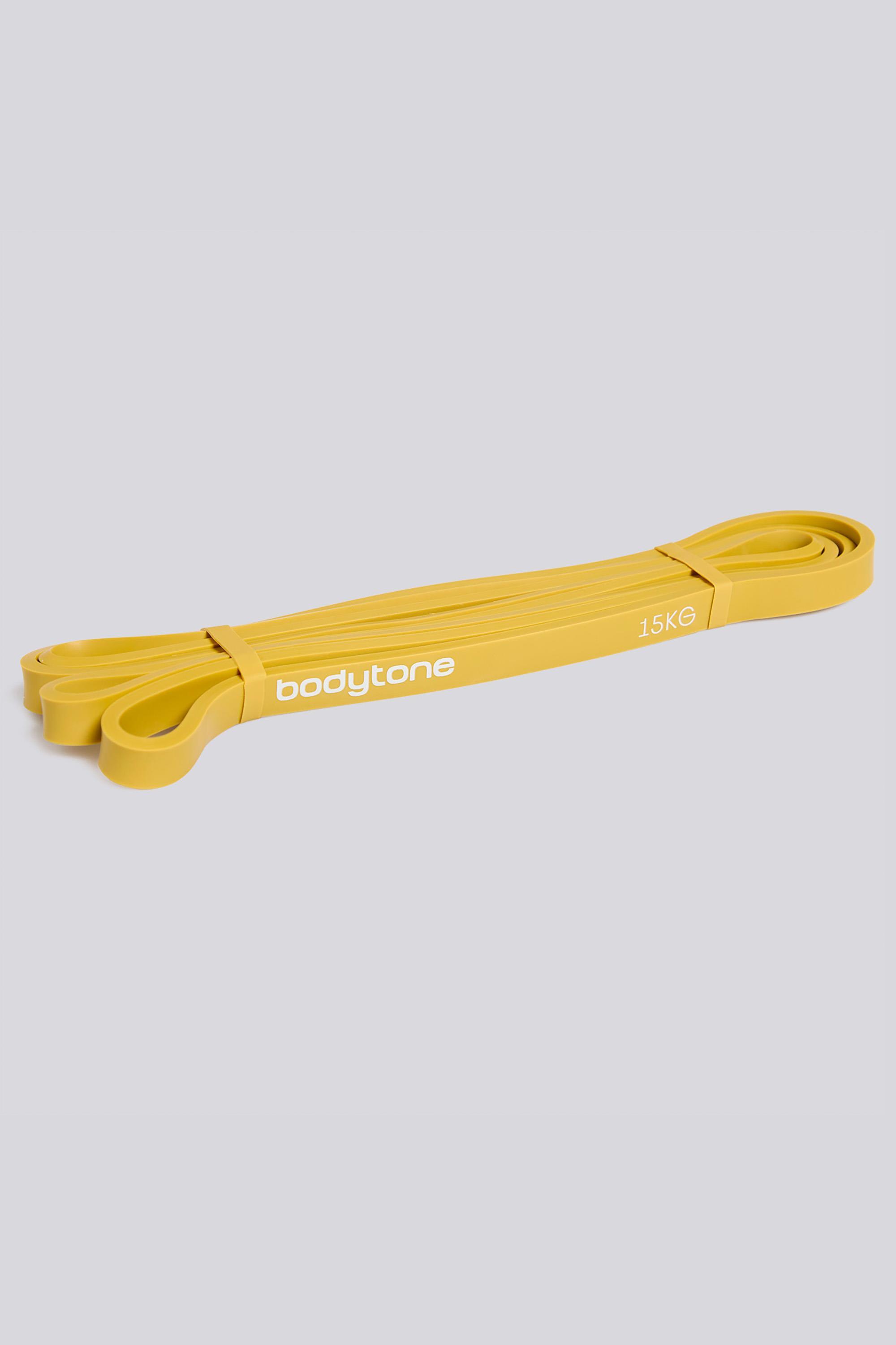 Banda Elástica 15 Kg Bodytone - Ocre - Tensor talla T.U.