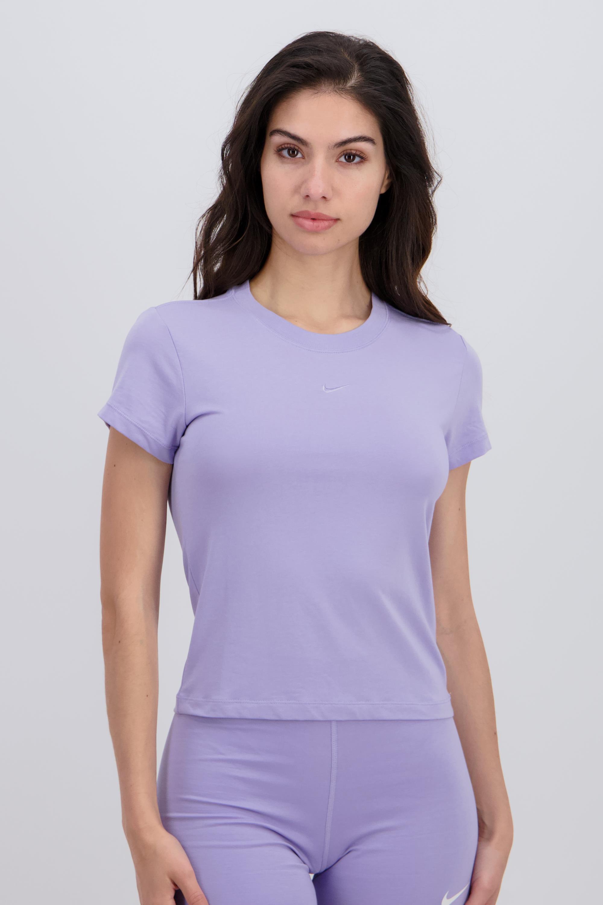 Camiseta Nike - Morado - Camiseta Mujer talla