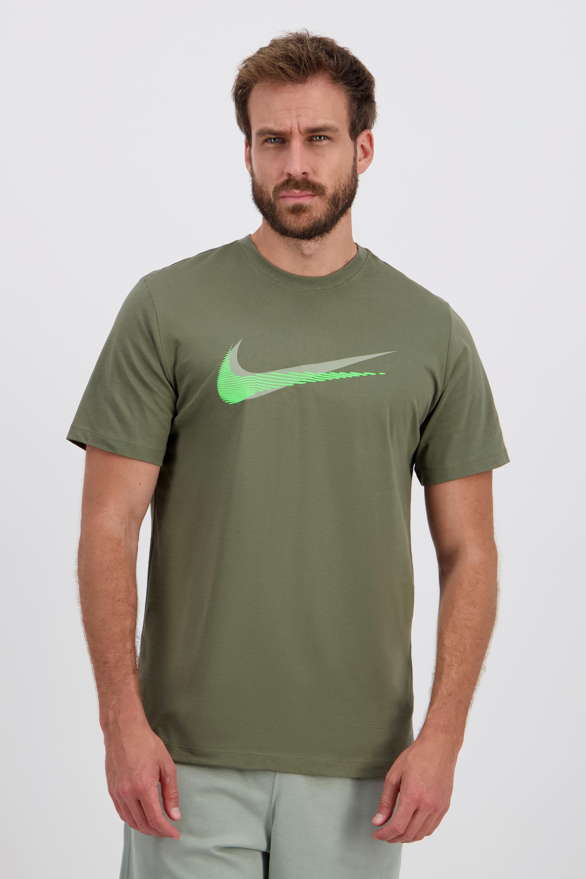Nike Swoosh - Kaki - Camiseta Hombre talla XS
