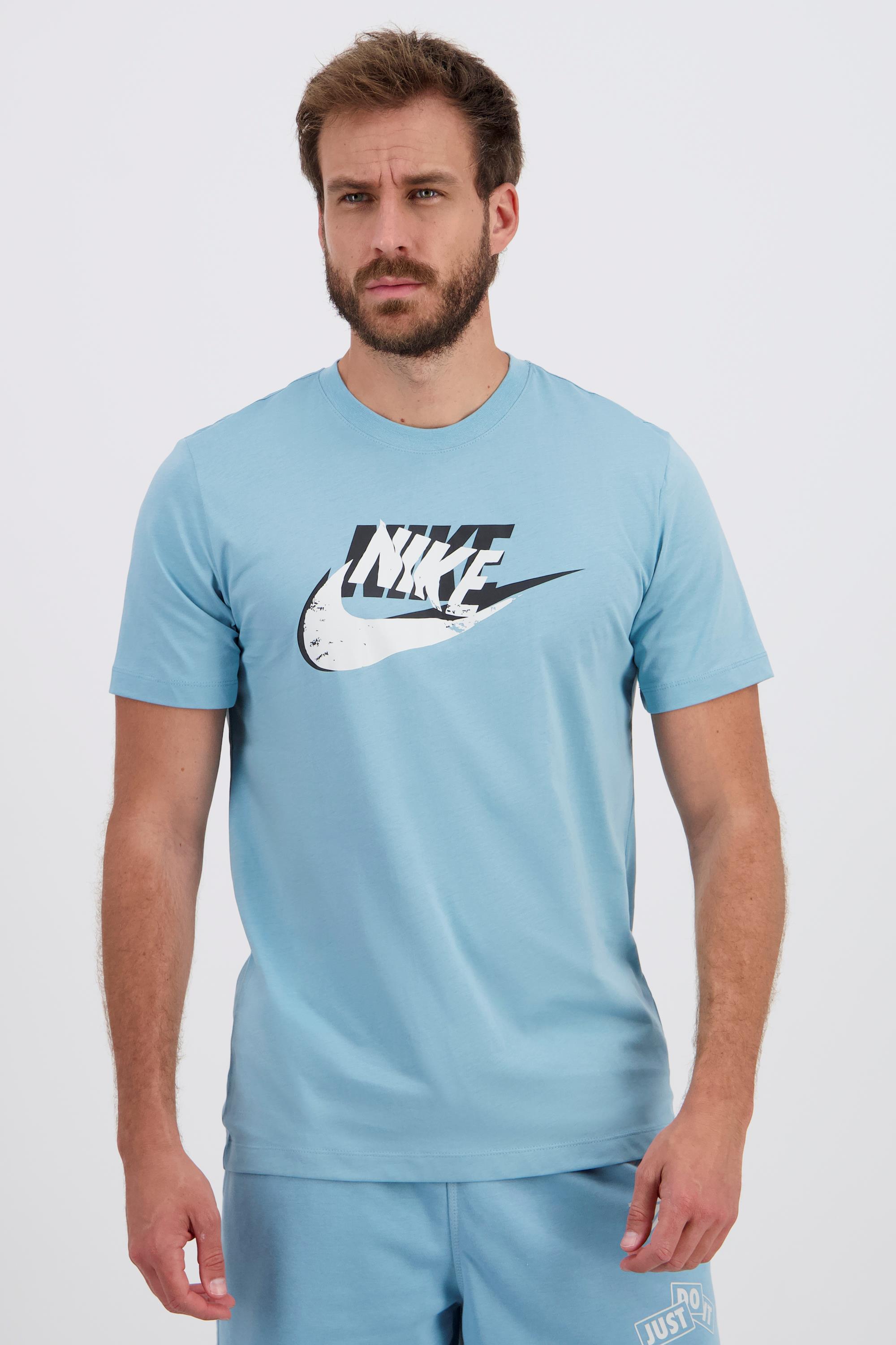 Nike Swoosh - Denim - Camiseta Algodón Hombre talla S