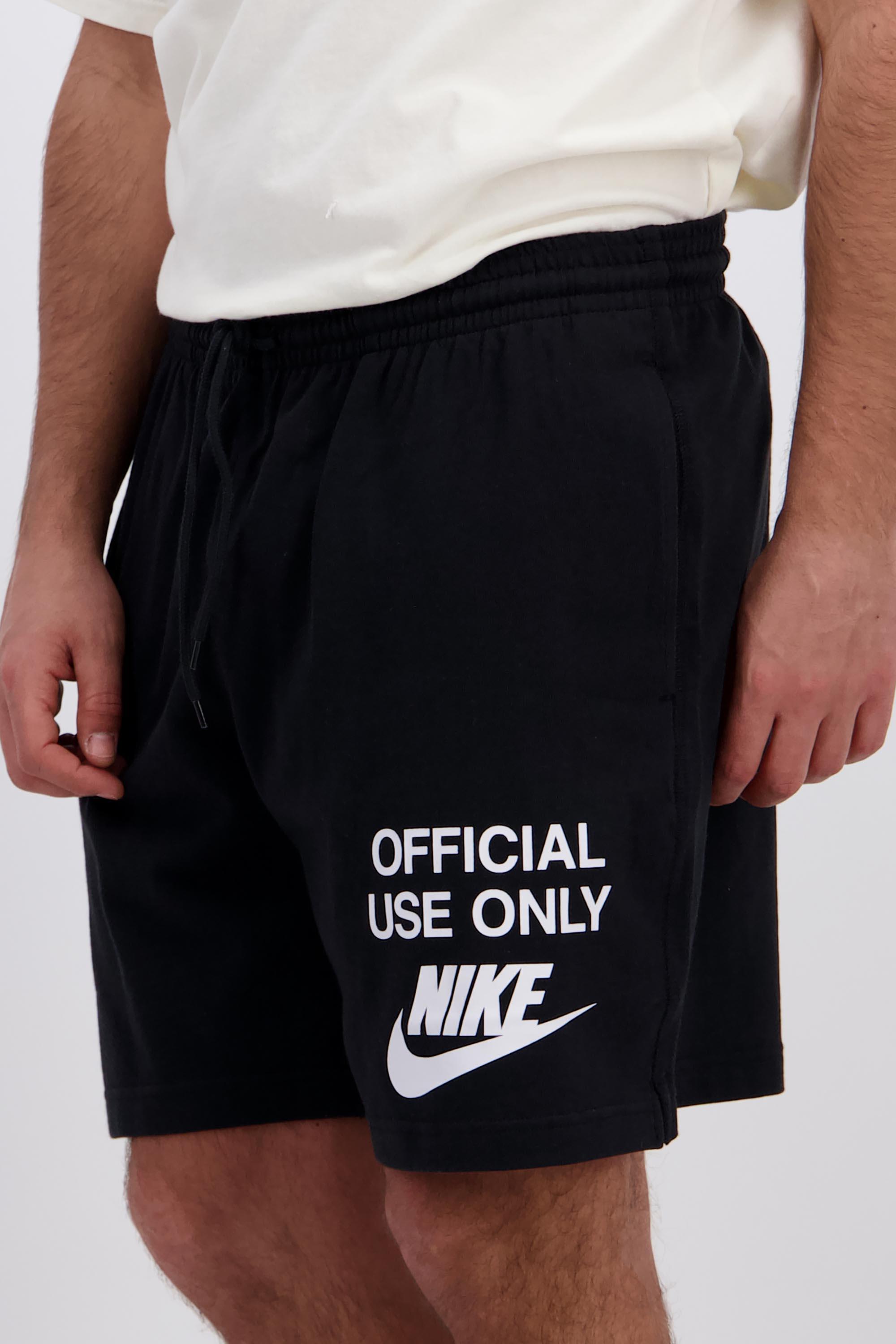 Pantalón Corto Nike - Negro - Pantalón Hombre talla S