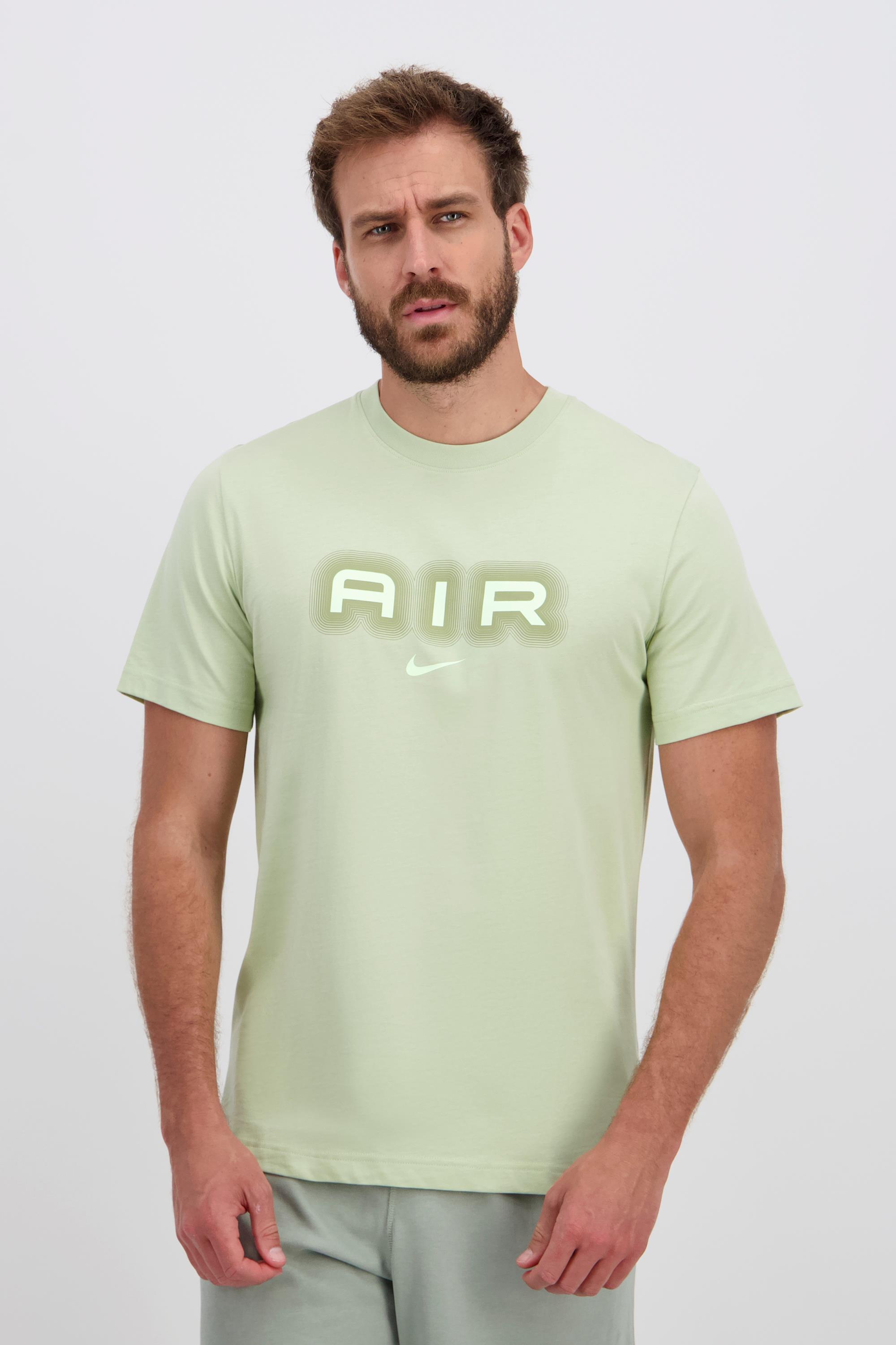Nike Air - Pistacho - Camiseta Algodón Hombre talla S