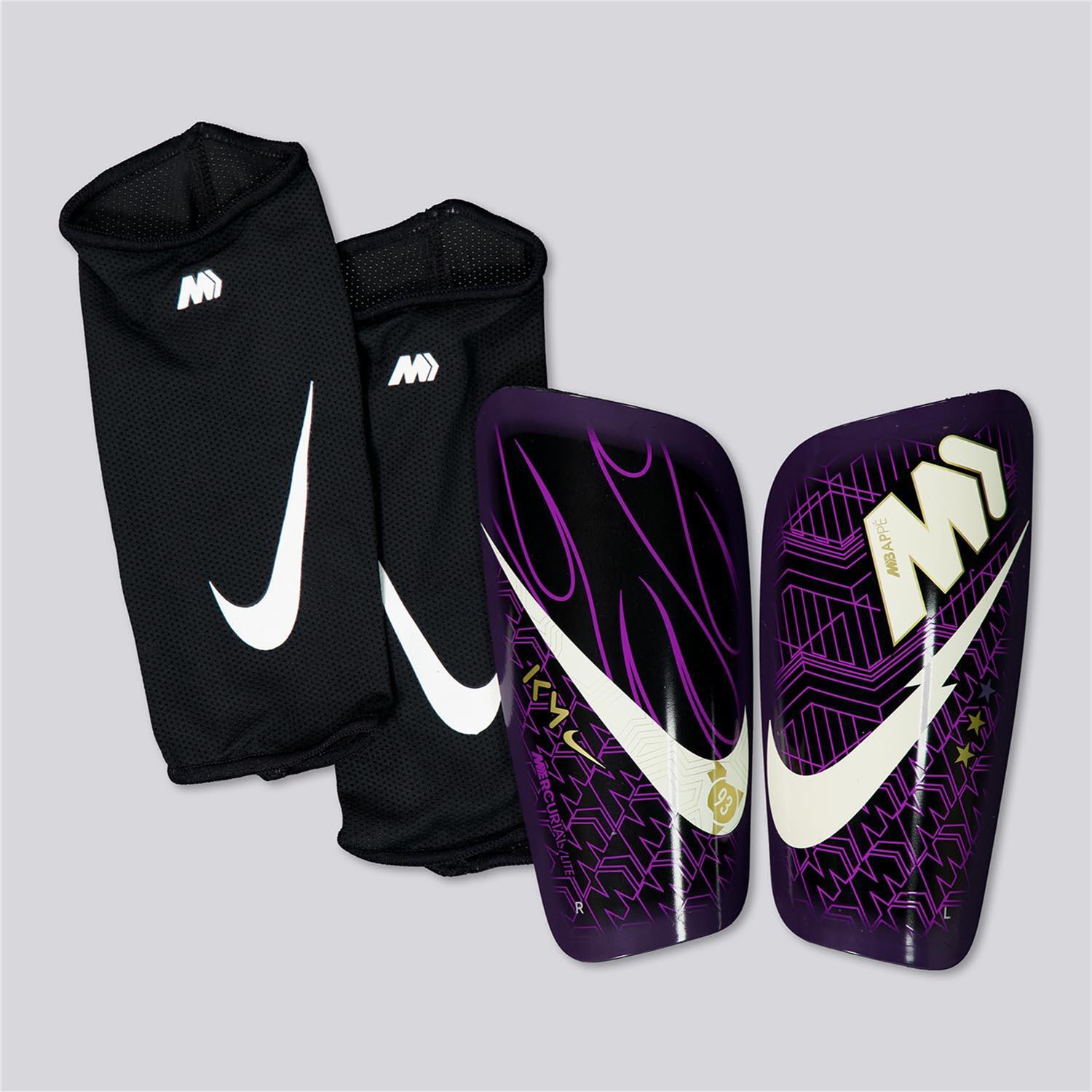 Nike Mercurial Lite - Morado - Espinillera Hombre talla XS