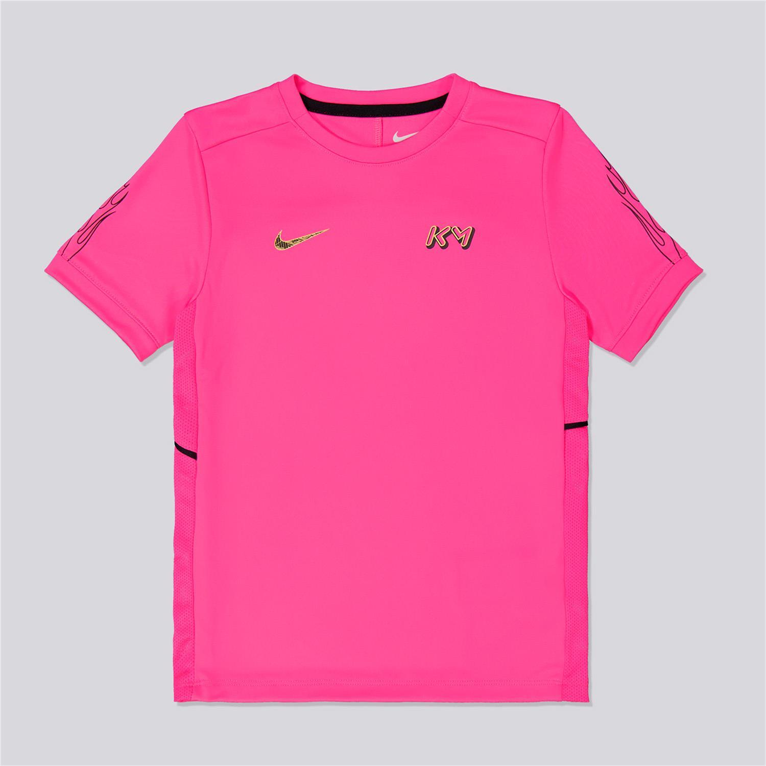 Nike Kylian Mbappe - Fucsia - Camiseta Fútbol Jr talla 10