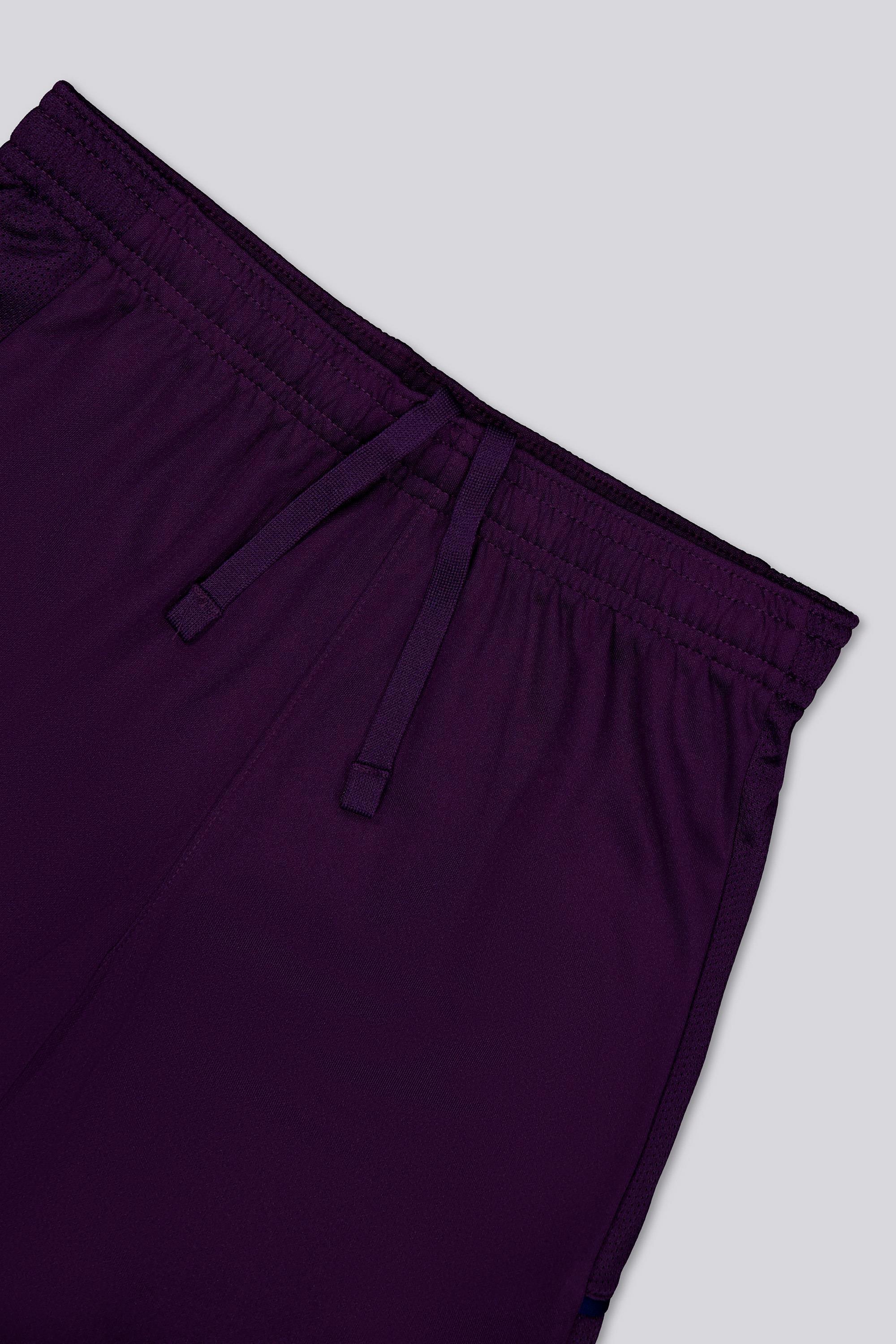 Pantalón Fútbol Junior Nike Mbappé Corto Morado