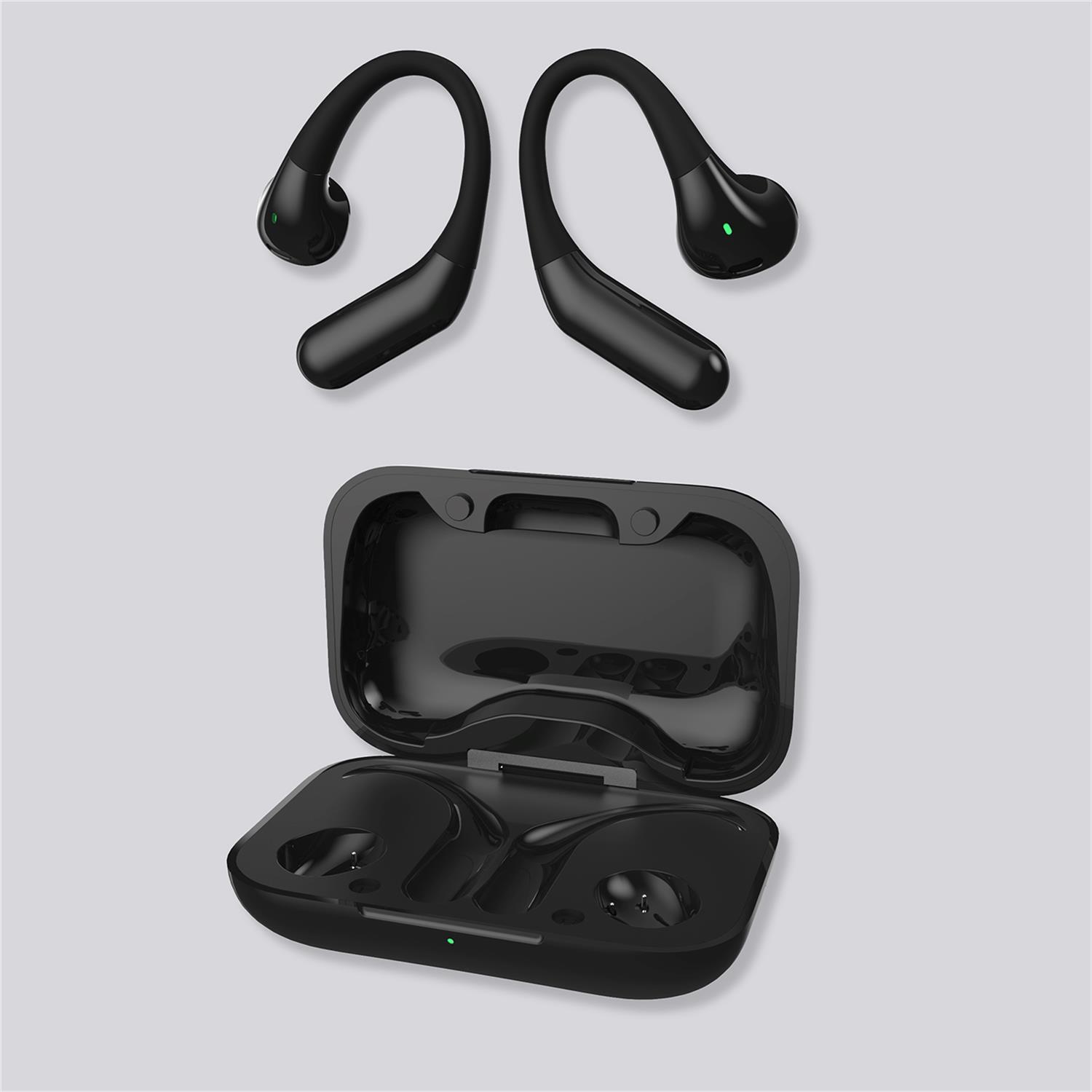 Auriculares Innova - Negro - Caja Carga Running talla UNICA