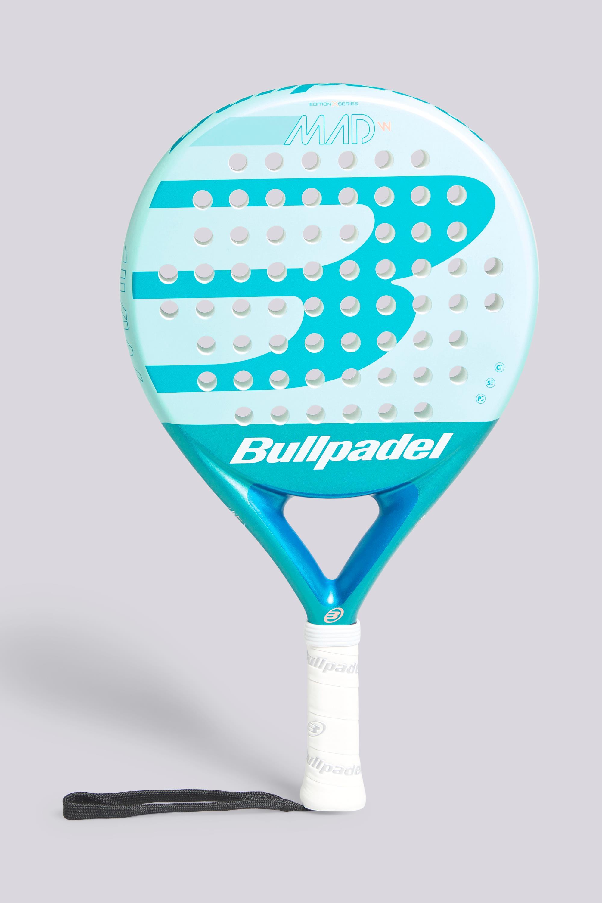 Bullpadel Mad W XS 3.0 - Azul - Pala Pádel talla UNICA