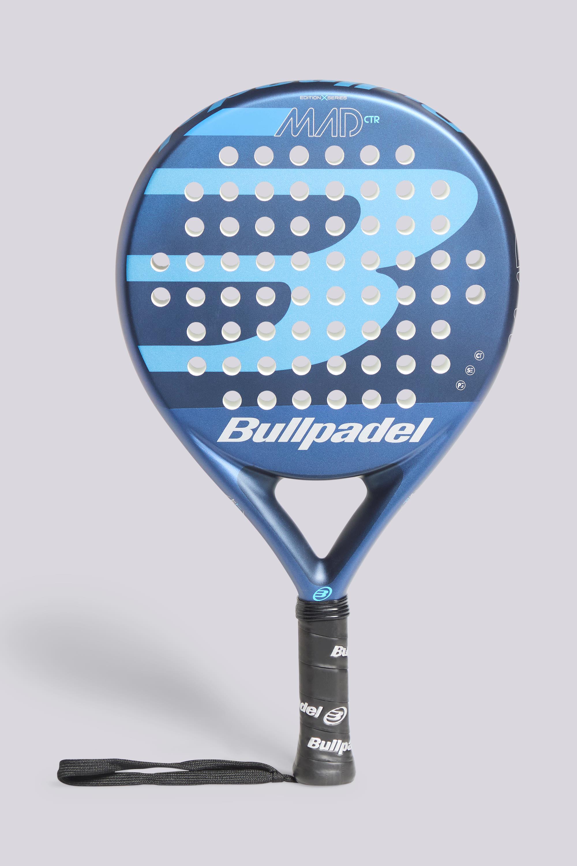 Bullpadel Mad CTR XS 3.0 - Azul - Pala Pádel talla UNICA