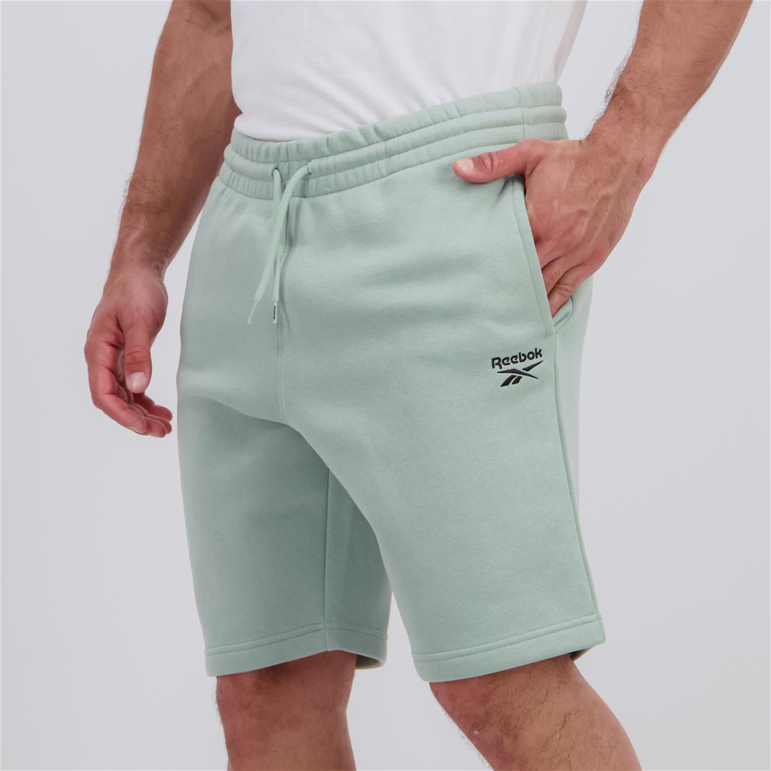 Pantalón Corto Reebok - Verde - Pantalón Hombre talla M