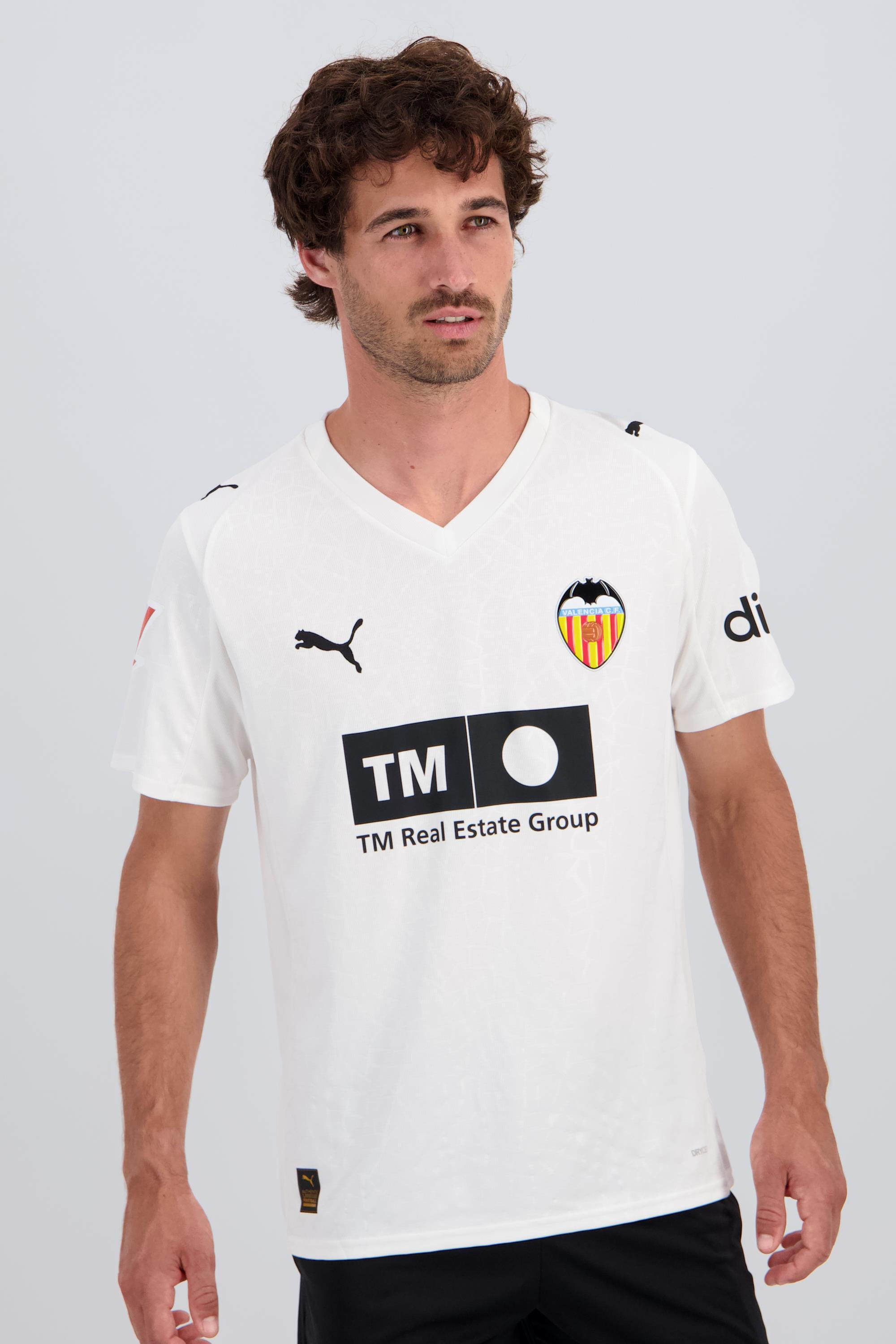 1ª Camiseta Valencia FC 25/26 Hombre - Blanca talla M