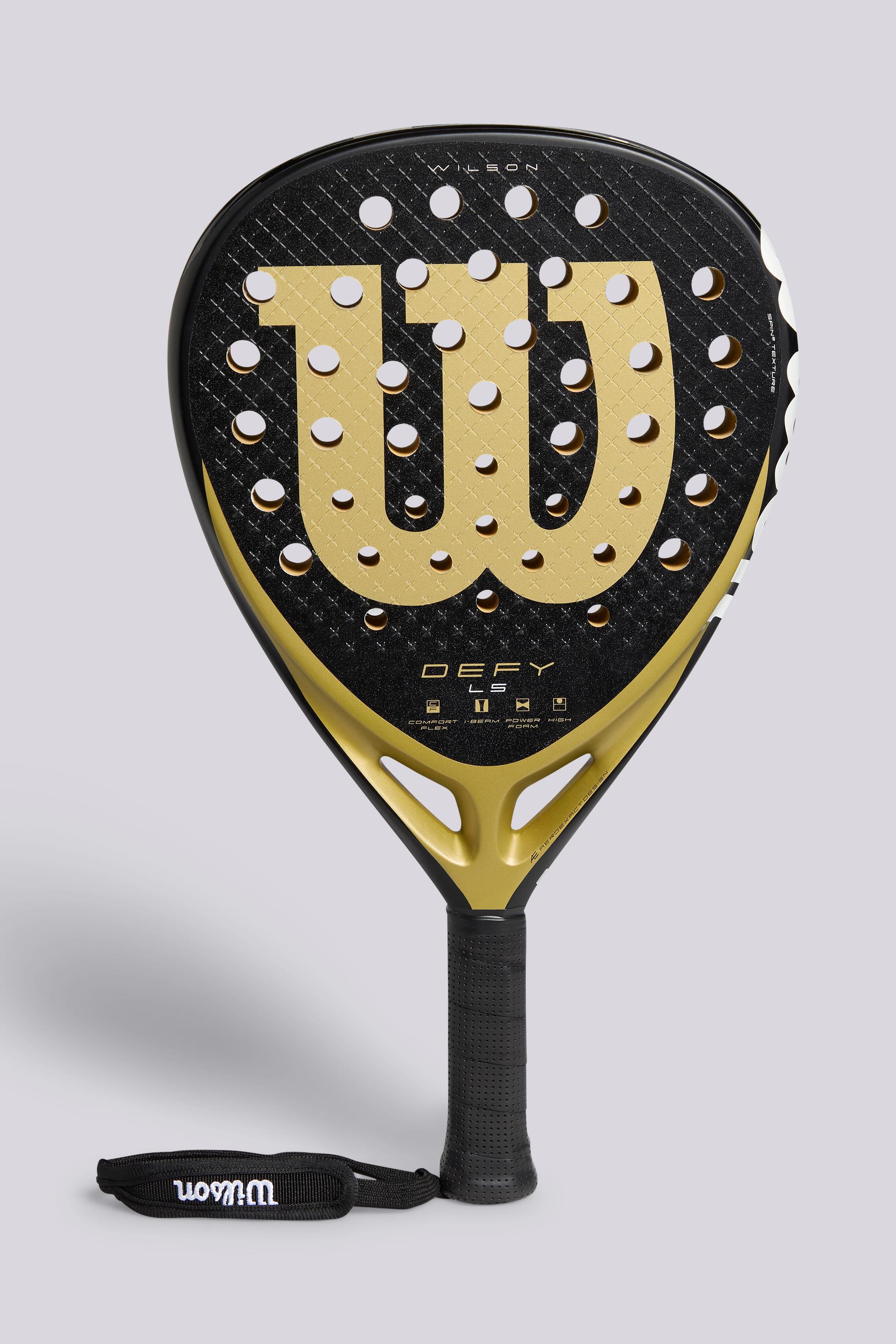 Wilson Defy Ls - Negro - Pala Pádel MKP talla UNICA