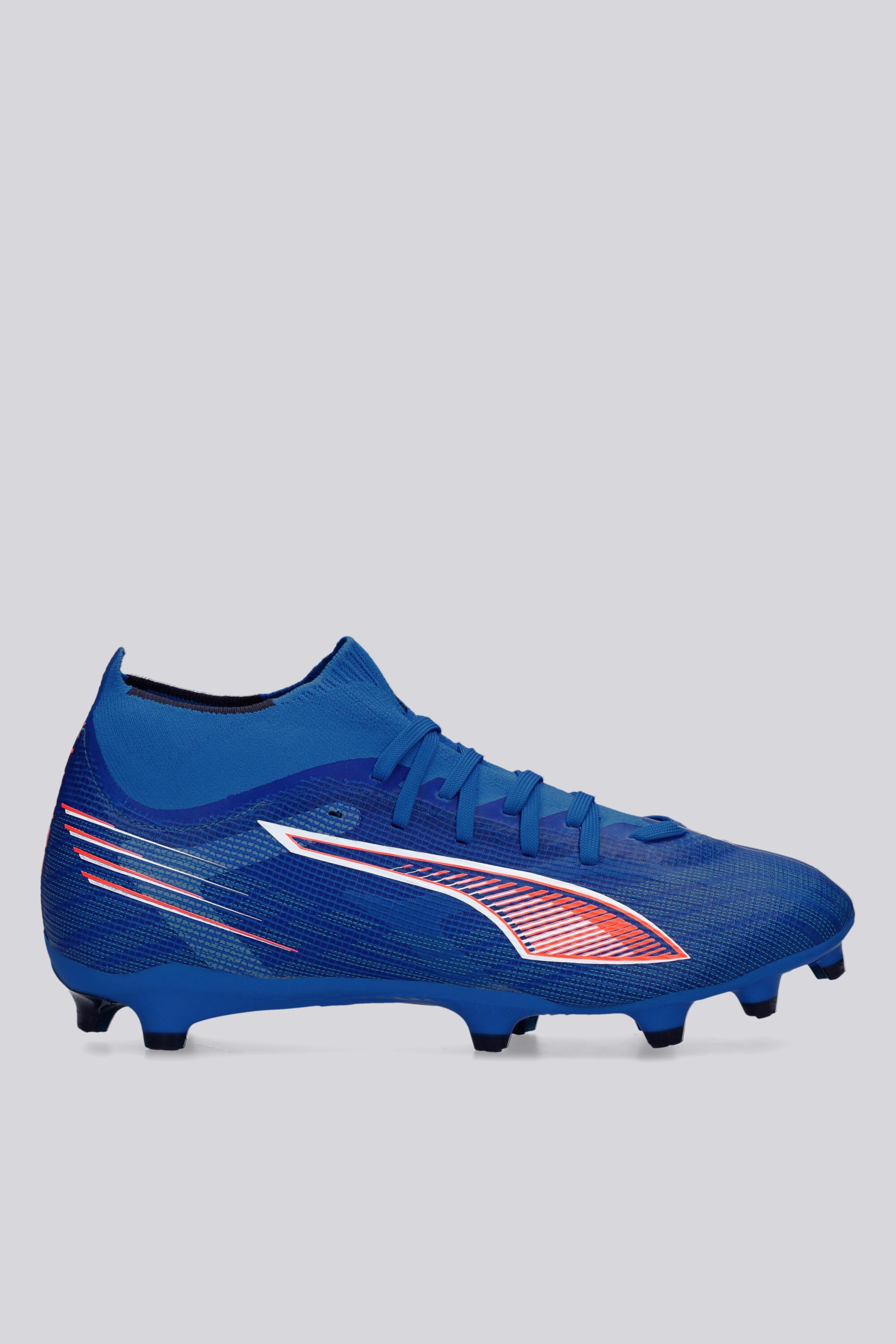 Puma Ultra 6 Match+ FG - Azul - Botas Fútbol Tacos talla 42