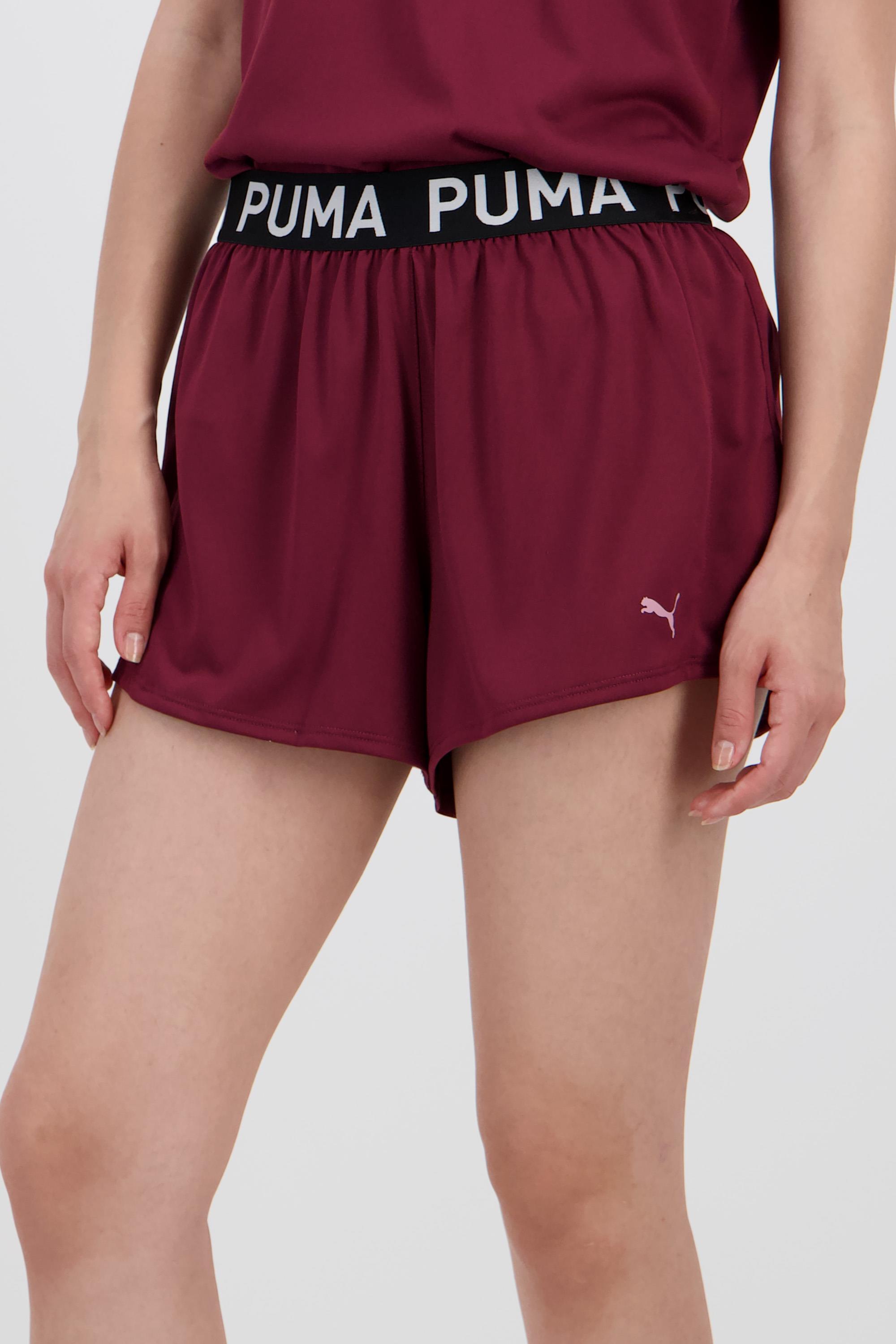 Pantalón Corto Puma - Rojo - Pantalón Mujer talla S