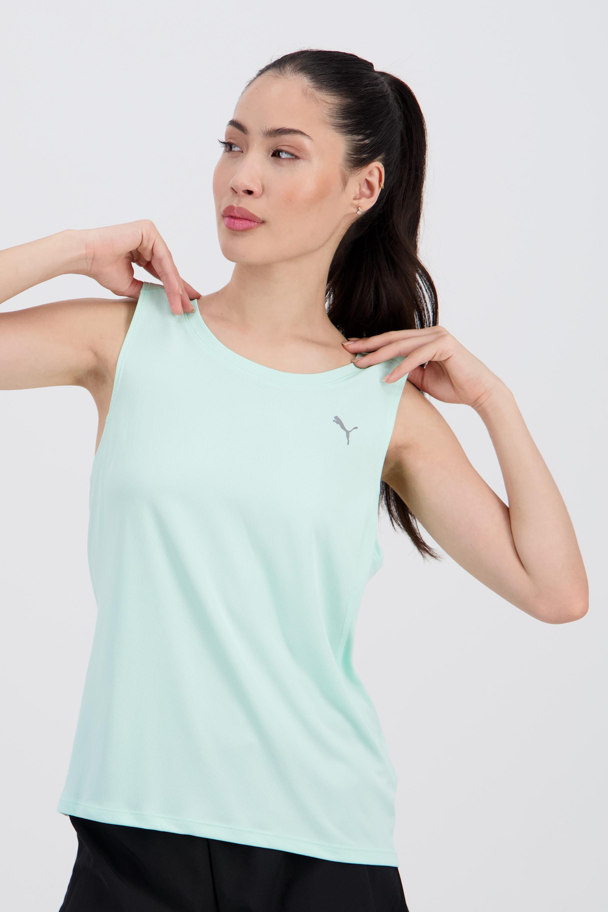 Camiseta Puma - Azul - Camiseta Running Mujer talla
