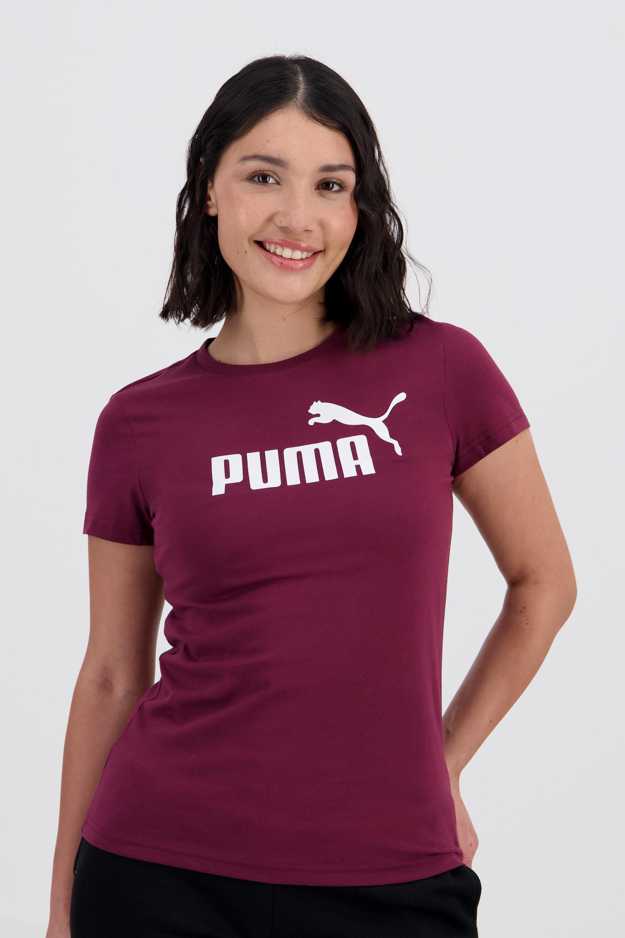 Camiseta Puma Rojo Camiseta Algodón Mujer Sprinter