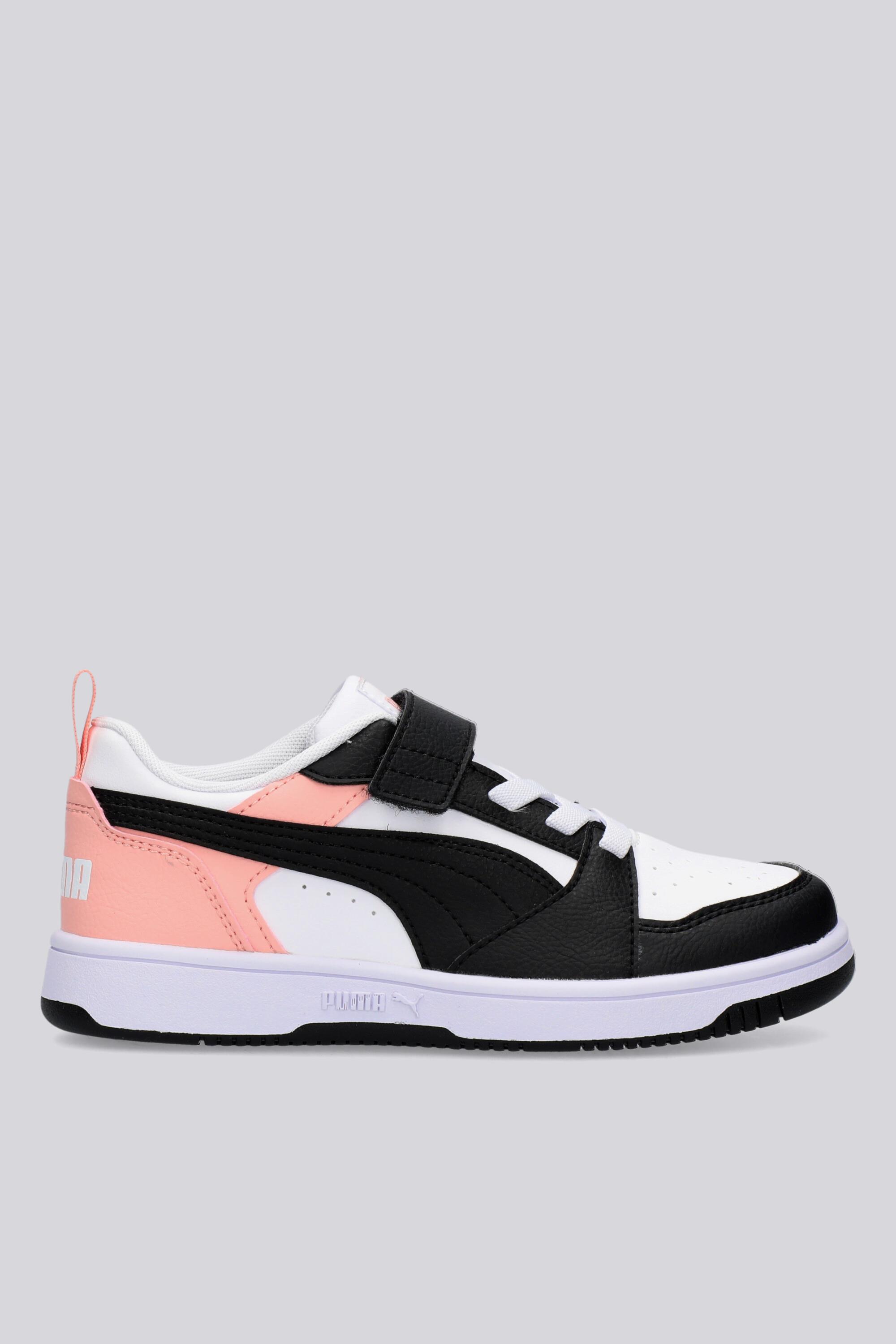 Puma Rebound V6 Low - Blanco - Zapatillas Niña talla 32
