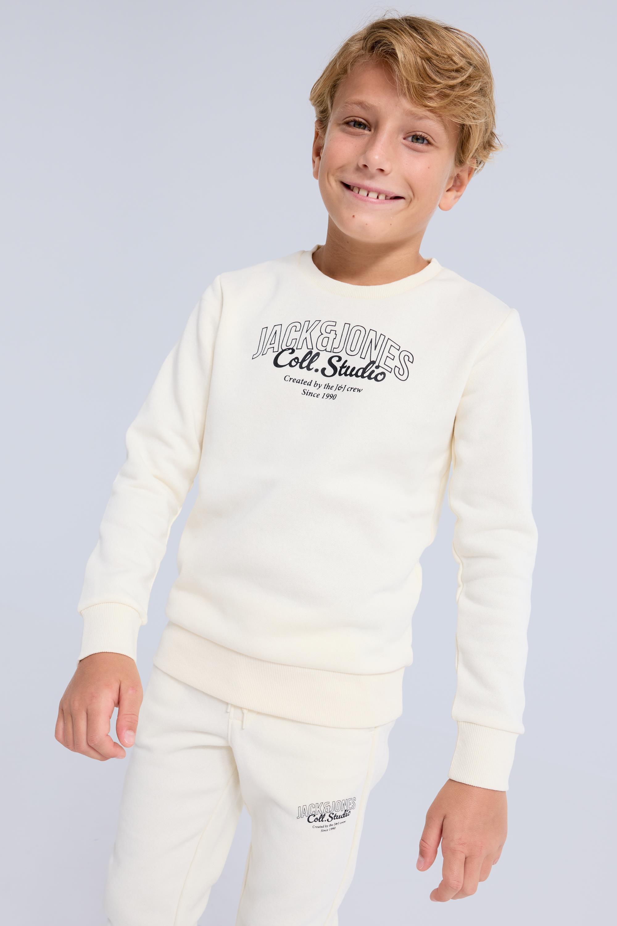 Jack & Jones Makoto - Marrón - Sudadera Algodón Niño