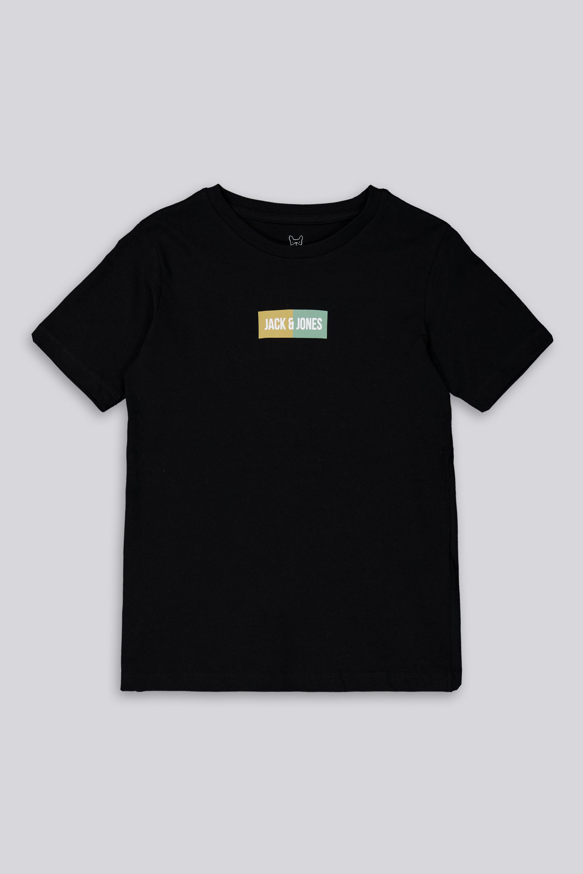 Jack & Jones Pan - Negro - Camiseta Algodón Niño talla 14