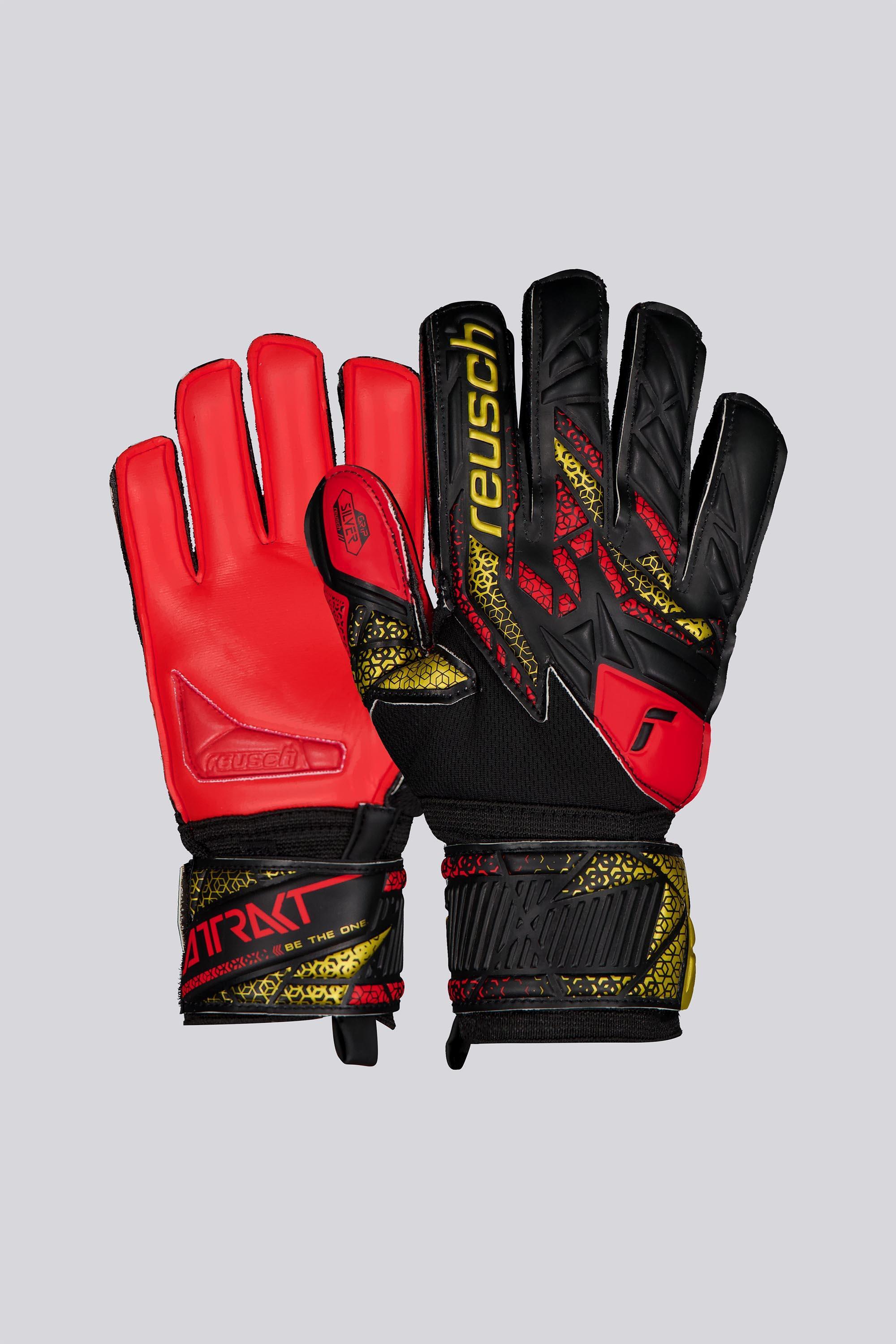 Reusch Attakt Silver - Negro - Guantes Portero Jr talla 5