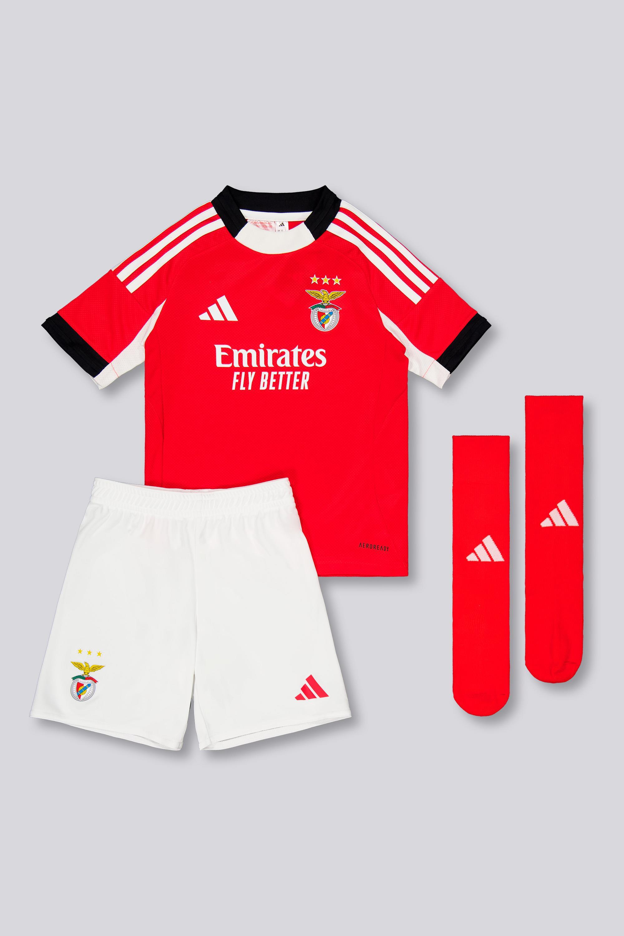 1ª Equipación SL Benfica 25/26 - Rojo - Niño MKP talla 6
